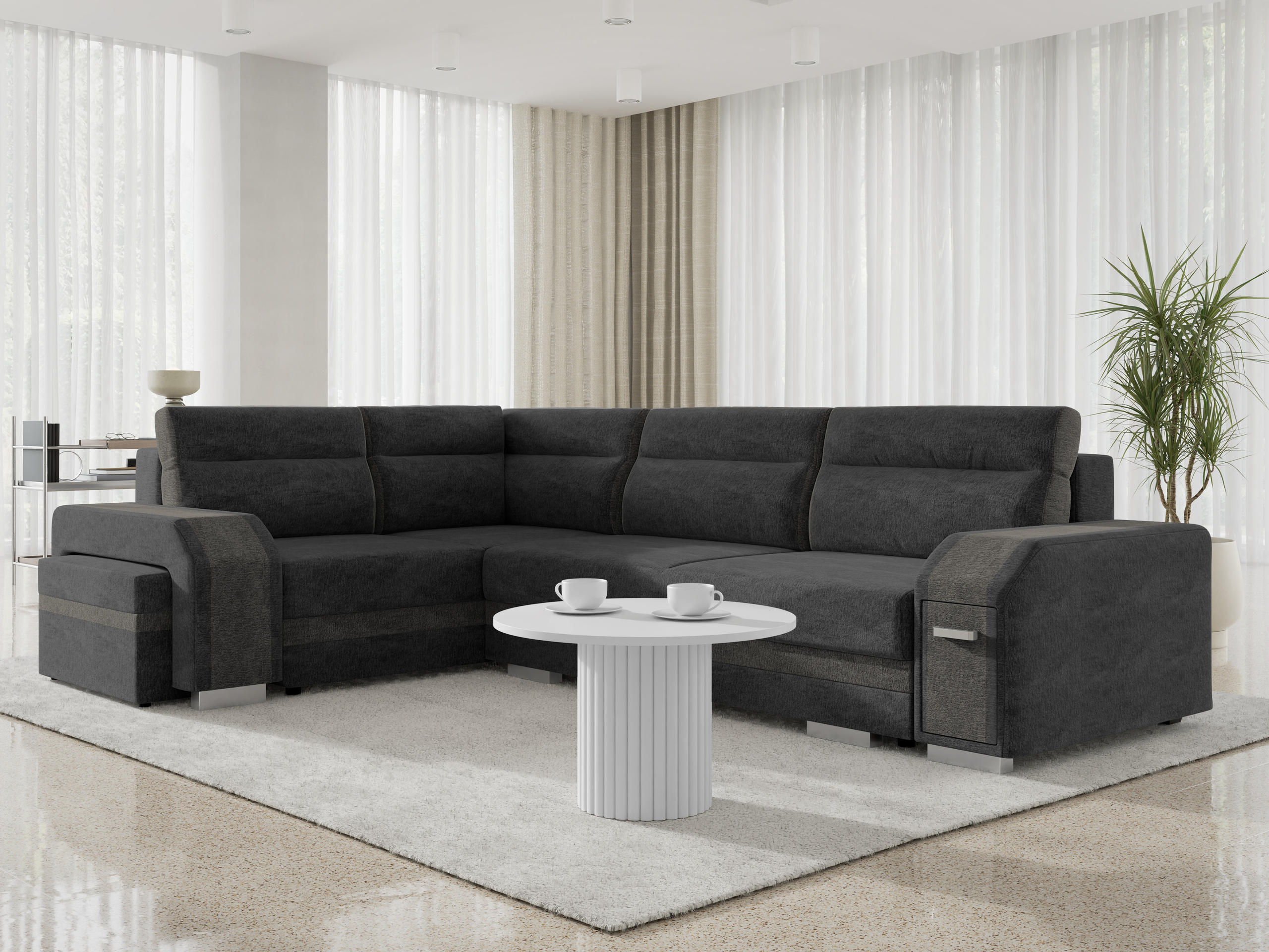 Corner sofa Kingsport 117 (Nazar 225.07 + Nazar 225.06)