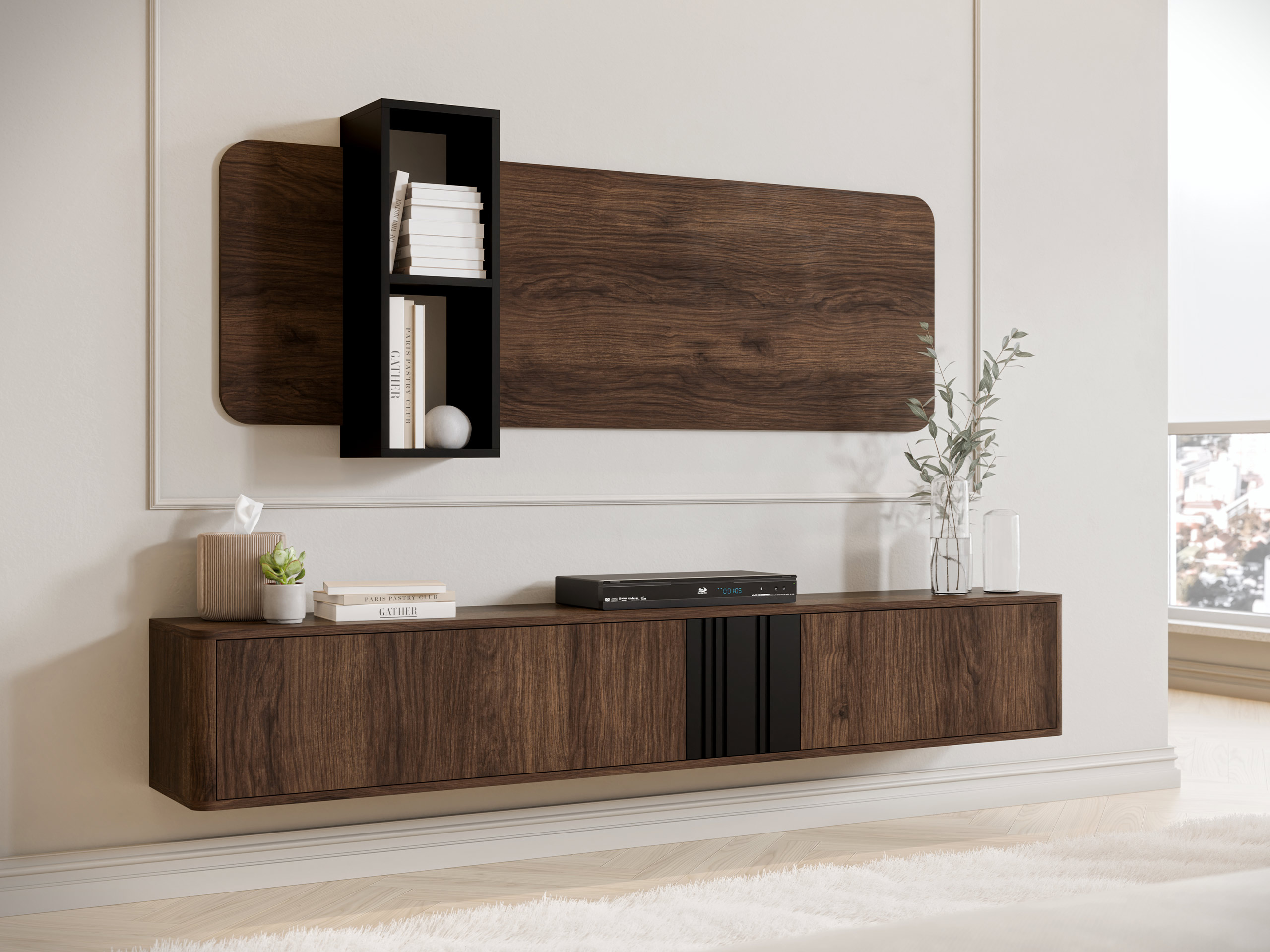 TV stand Oratio VII (Walnut)