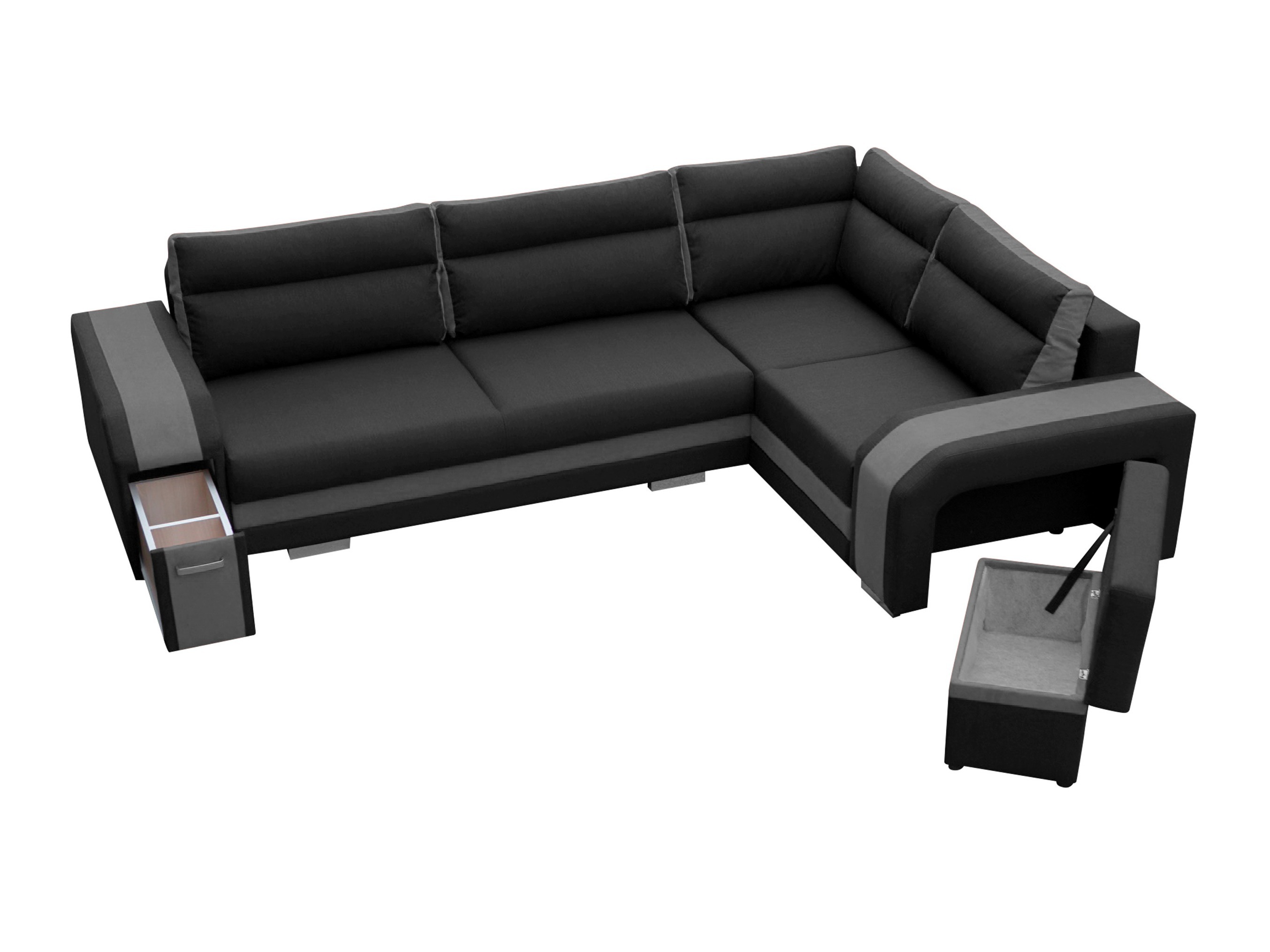 Corner sofa Kingsport 117 (Nazar 225.05 + Nazar 225.04)