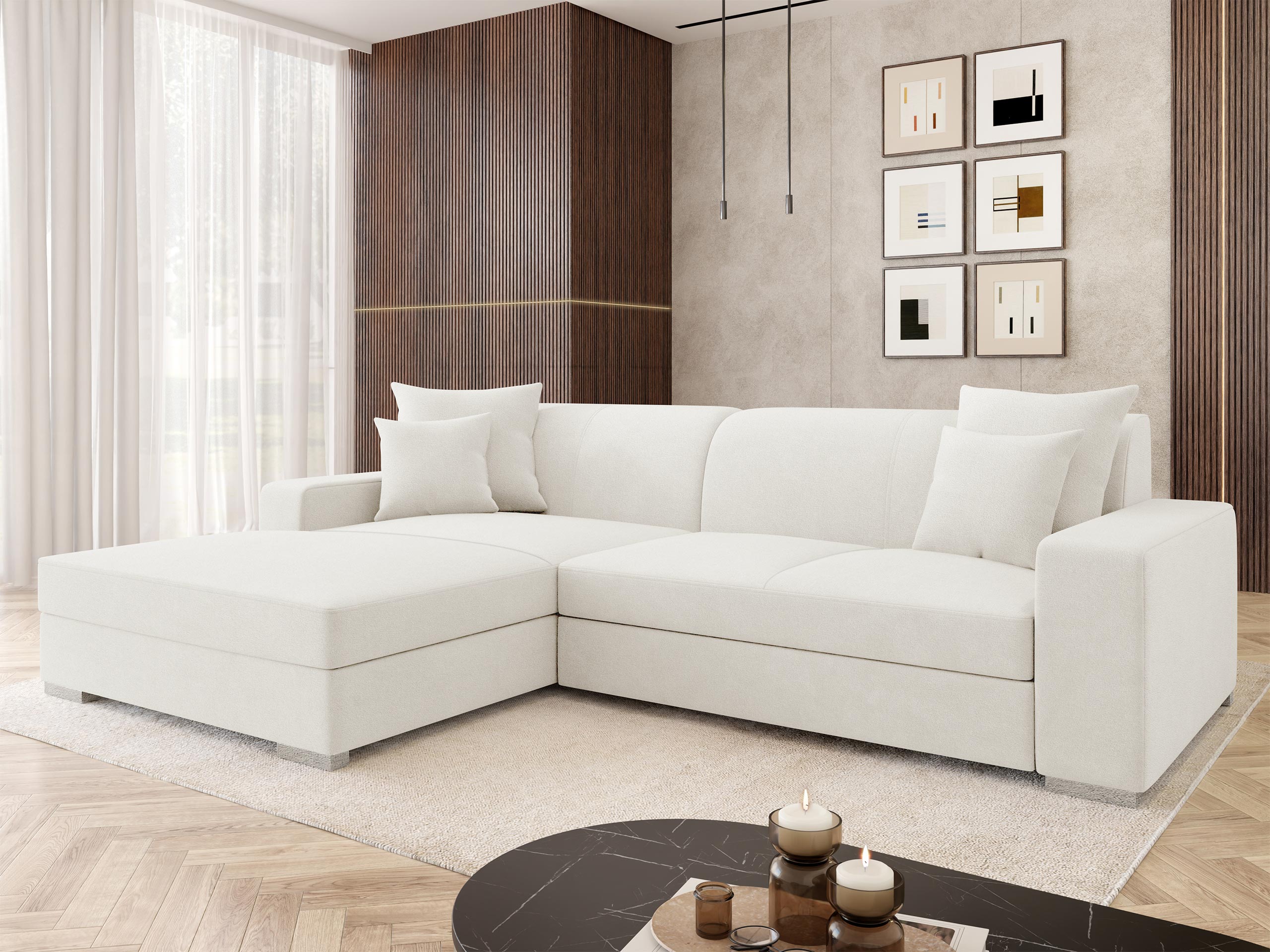 Corner sofa Kingsport 118 (Velo 621)