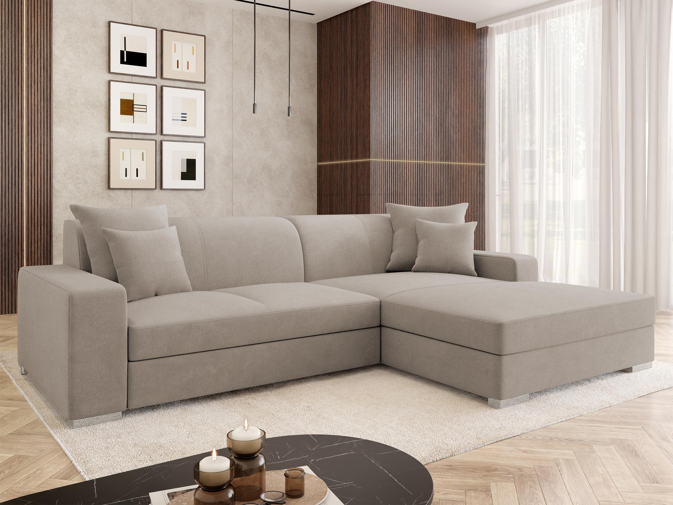 Corner sofa Kingsport 118 (Velo 623)