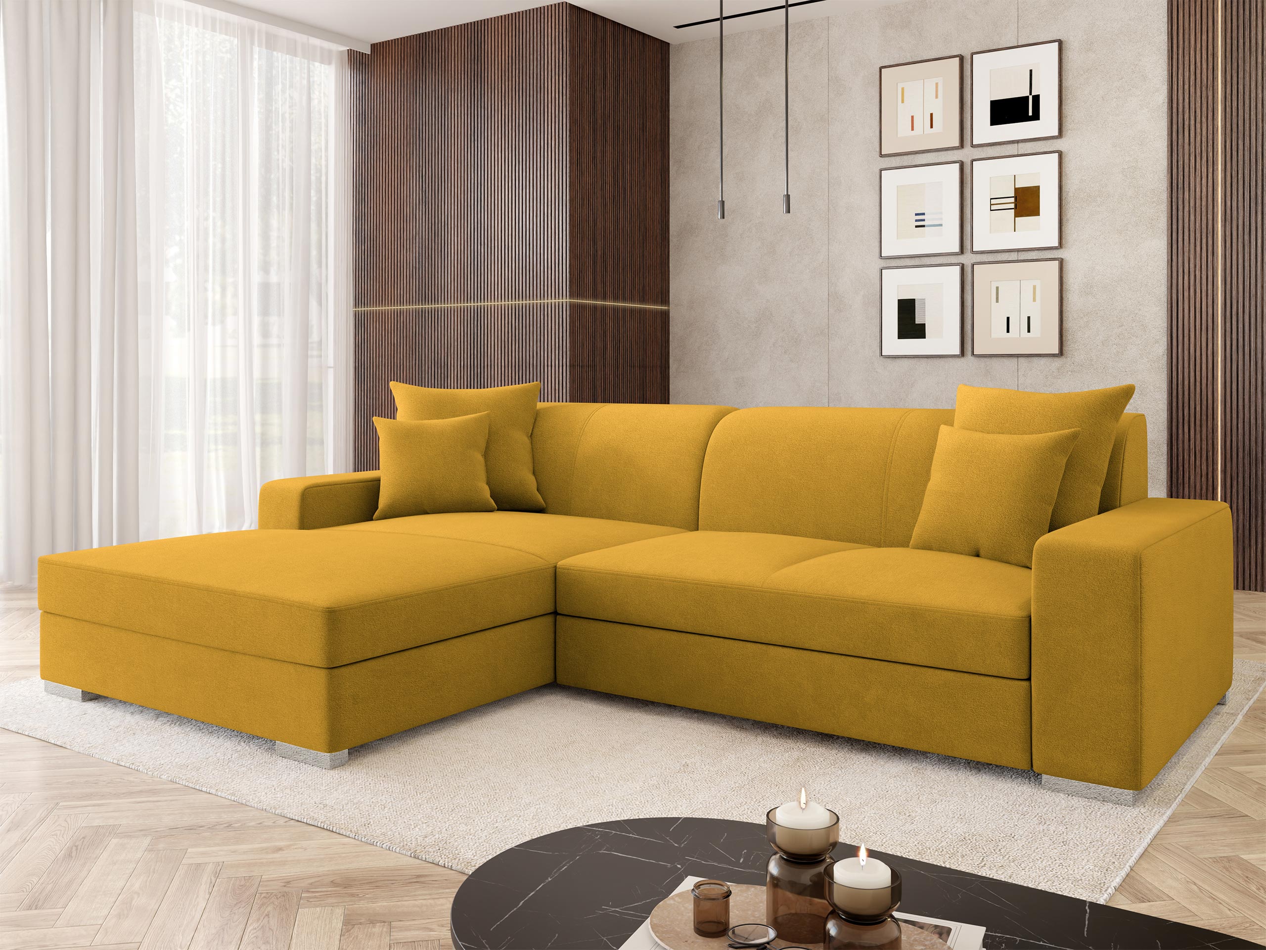 Corner sofa Kingsport 118 (Velo 626)