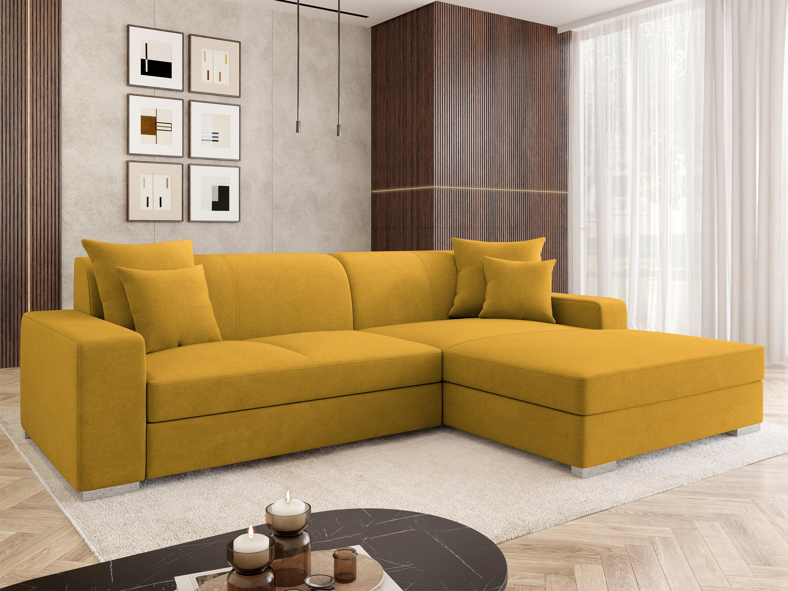Corner sofa Kingsport 118 (Velo 626)