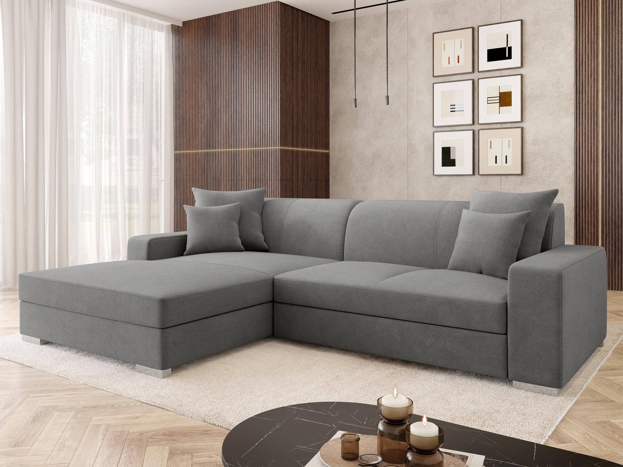 Corner sofa Kingsport 118 (Velo 635)