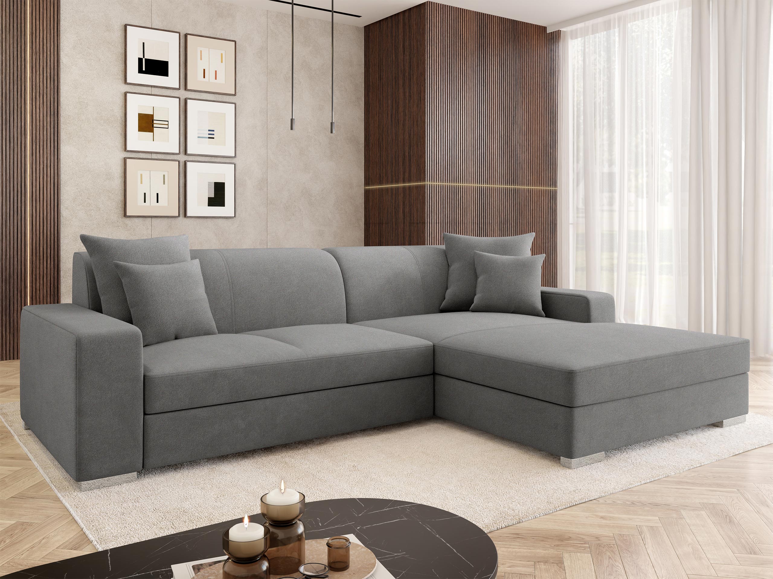Corner sofa Kingsport 118 (Velo 635)