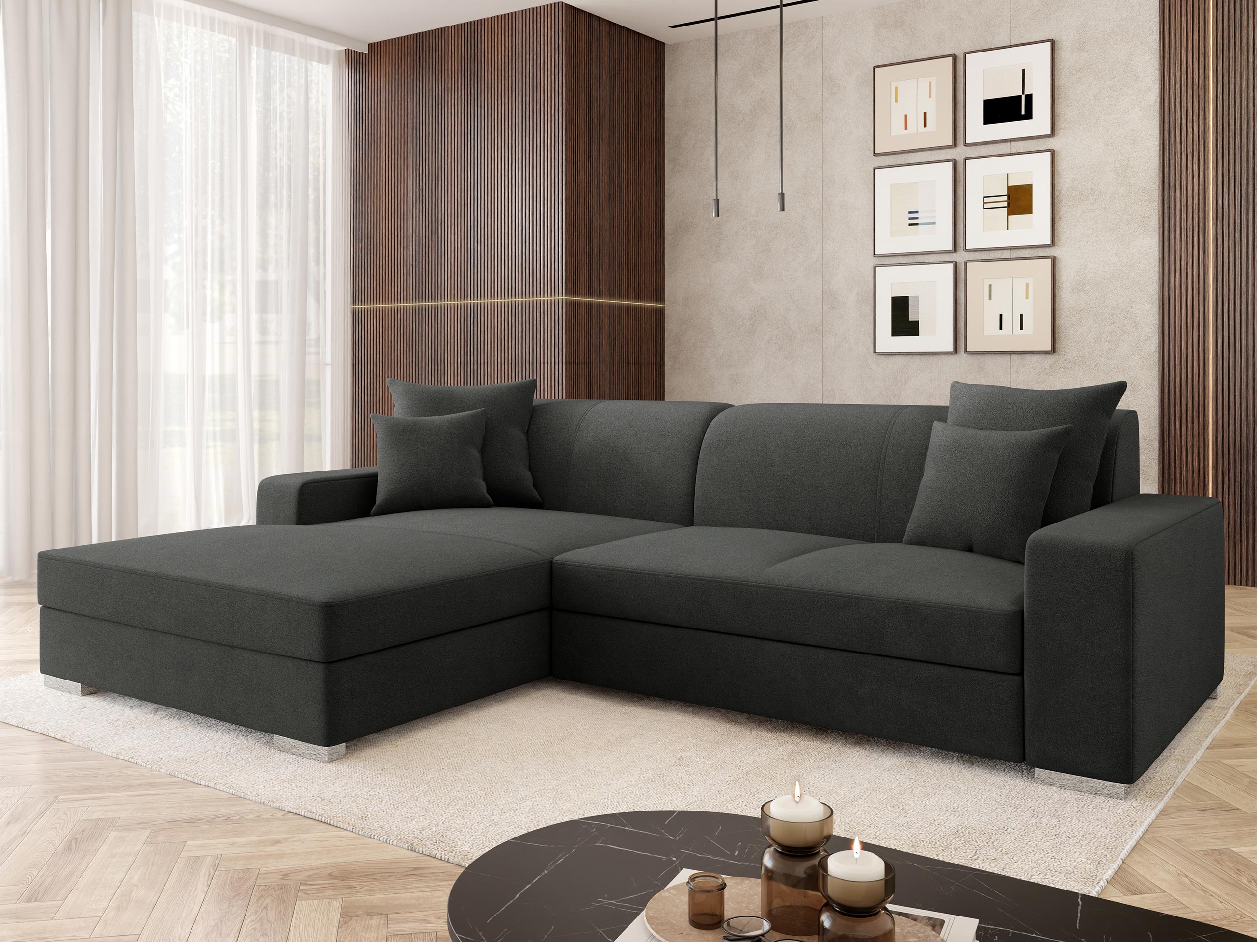 Corner sofa Kingsport 118 (Velo 636)