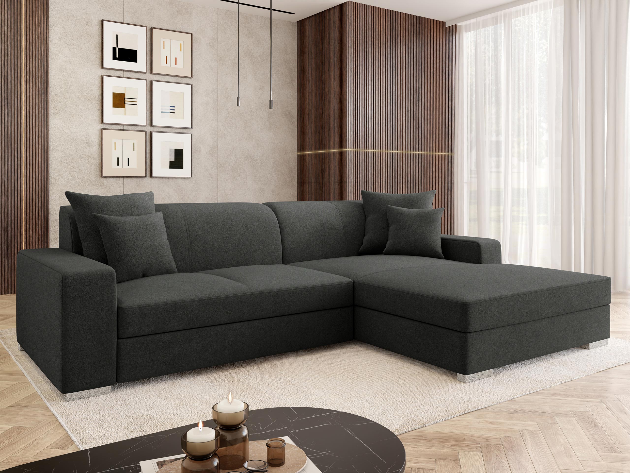 Corner sofa Kingsport 118 (Velo 636)