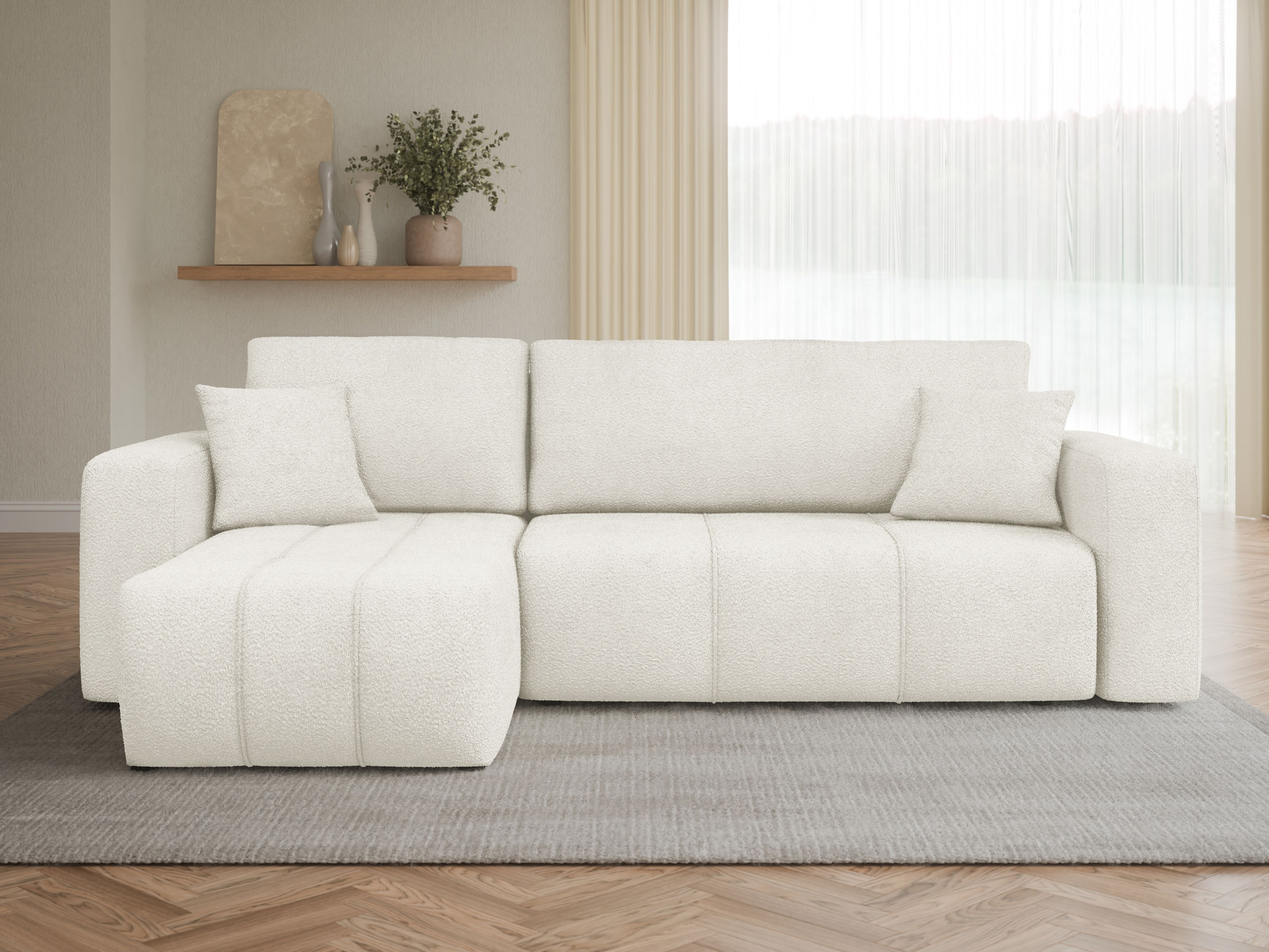 Corner sofa Comfivo Laurus (Coral 15)