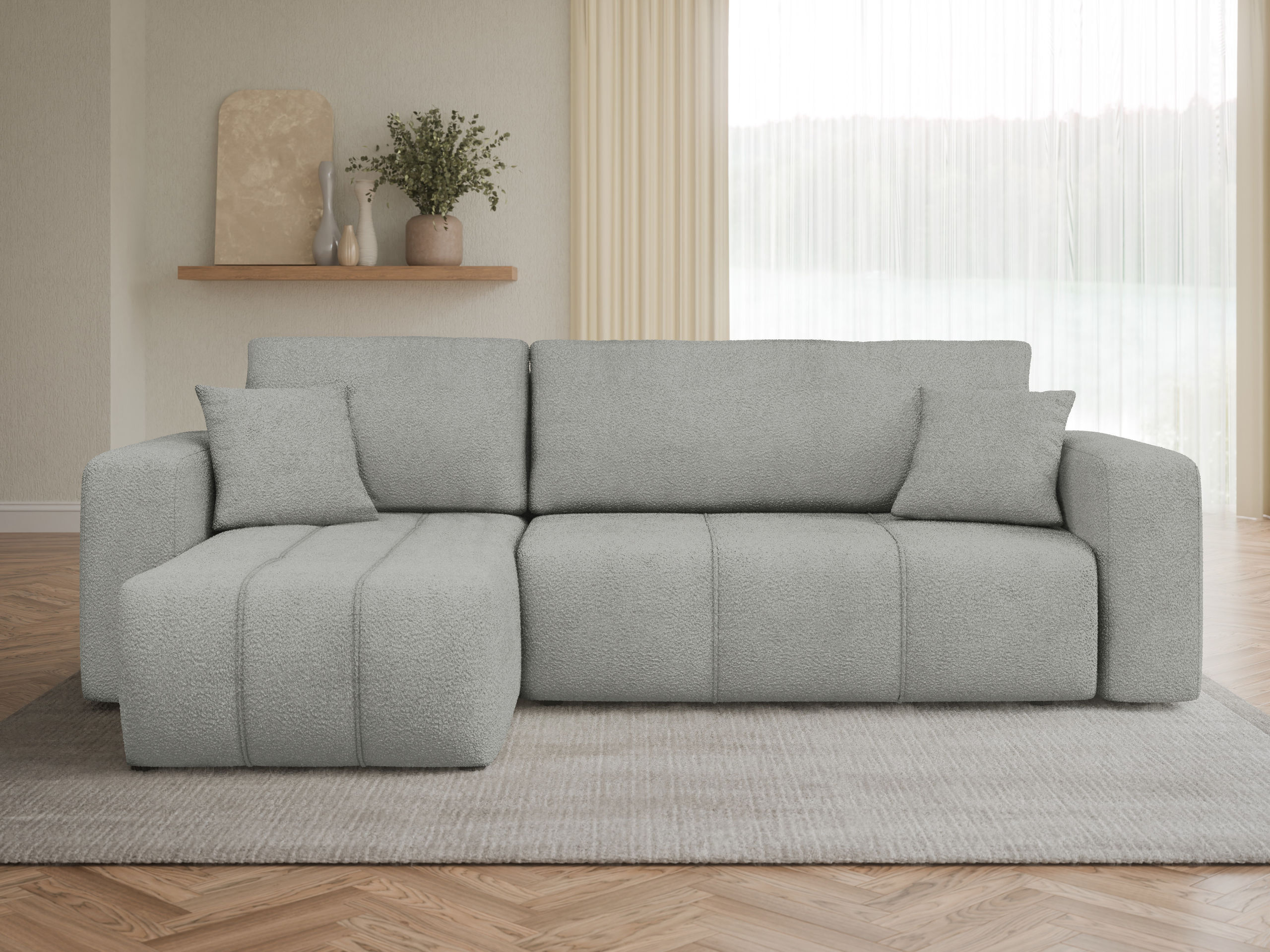 Corner sofa Comfivo Laurus (Coral 75)
