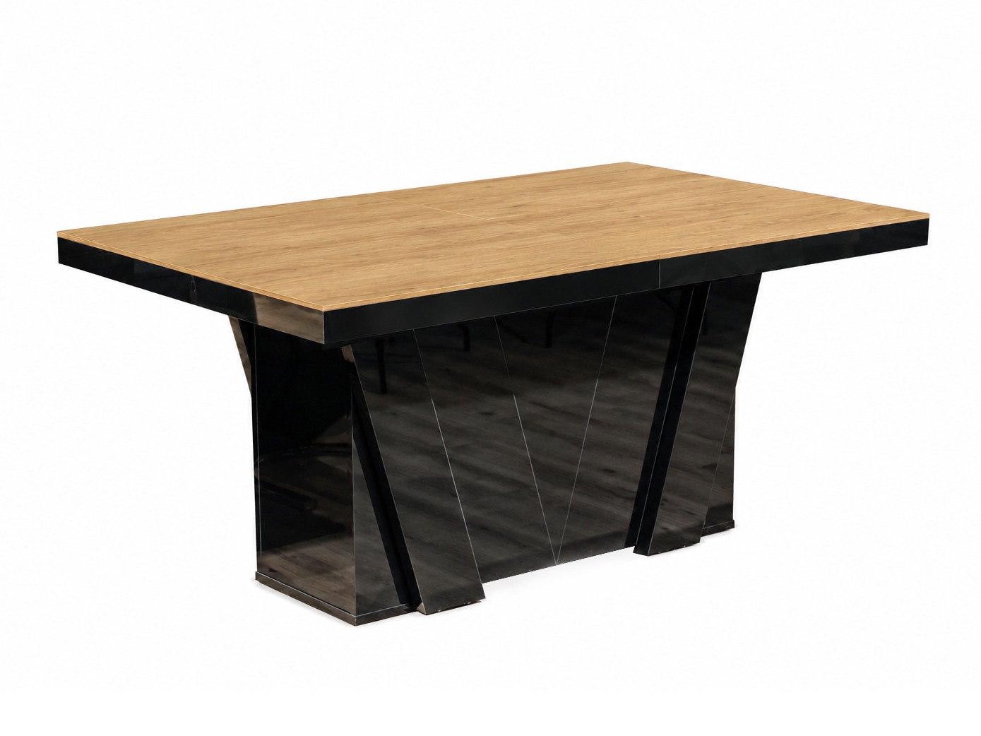 Table Hoboken 101 (Oak + Glossy black)