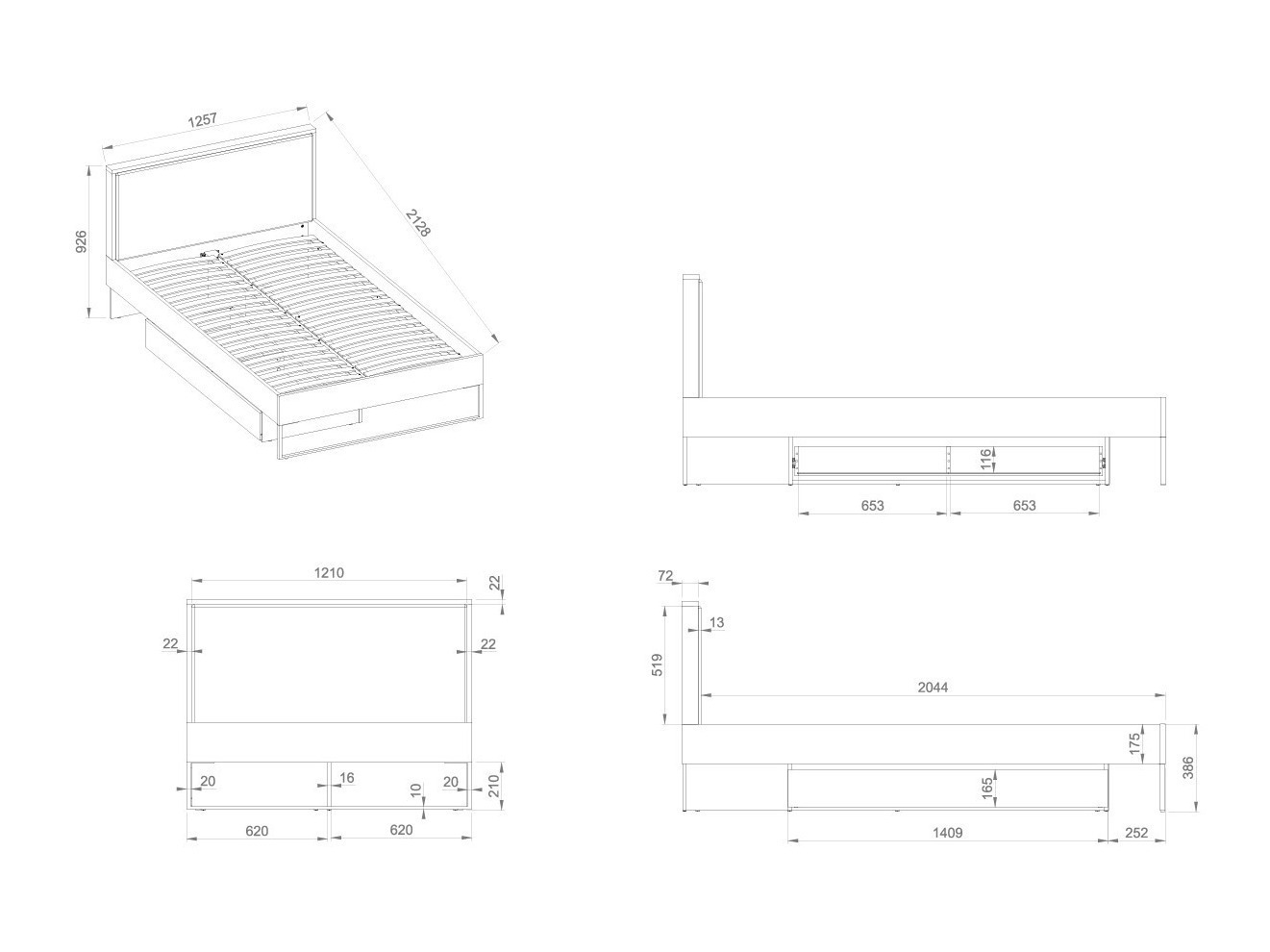 Bed Sermavi 141
