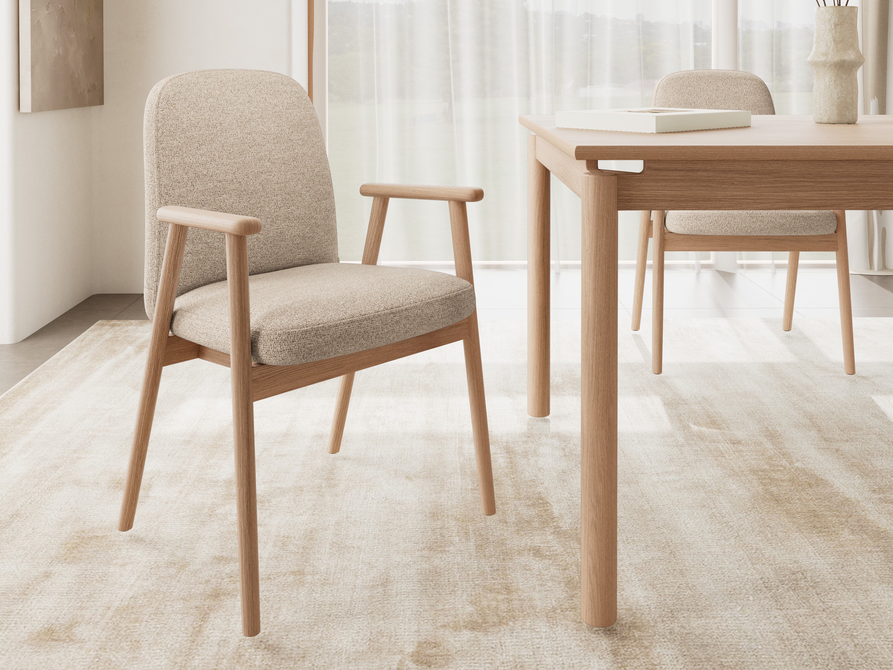 Chair Norsica 1090 (Beige)