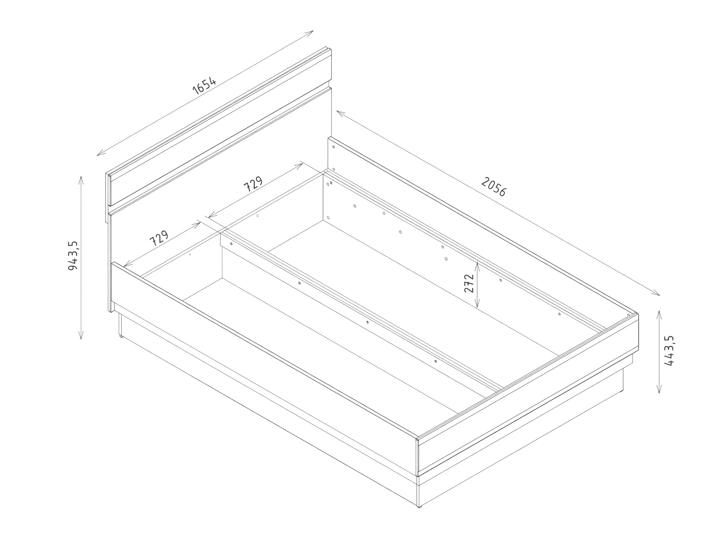 Bed Salsevi 117