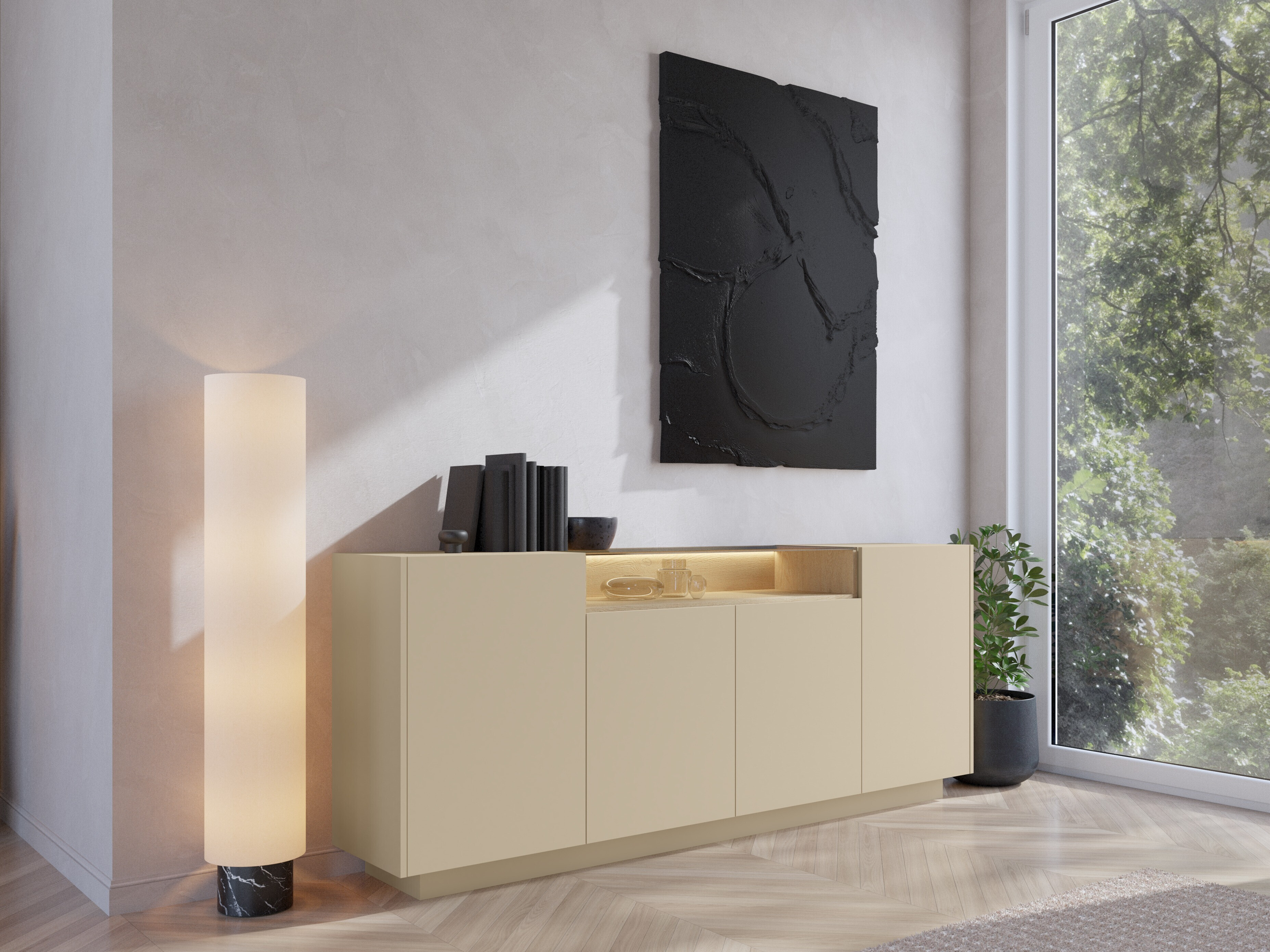 Sideboard Salmeli 106 (Cappuccino)