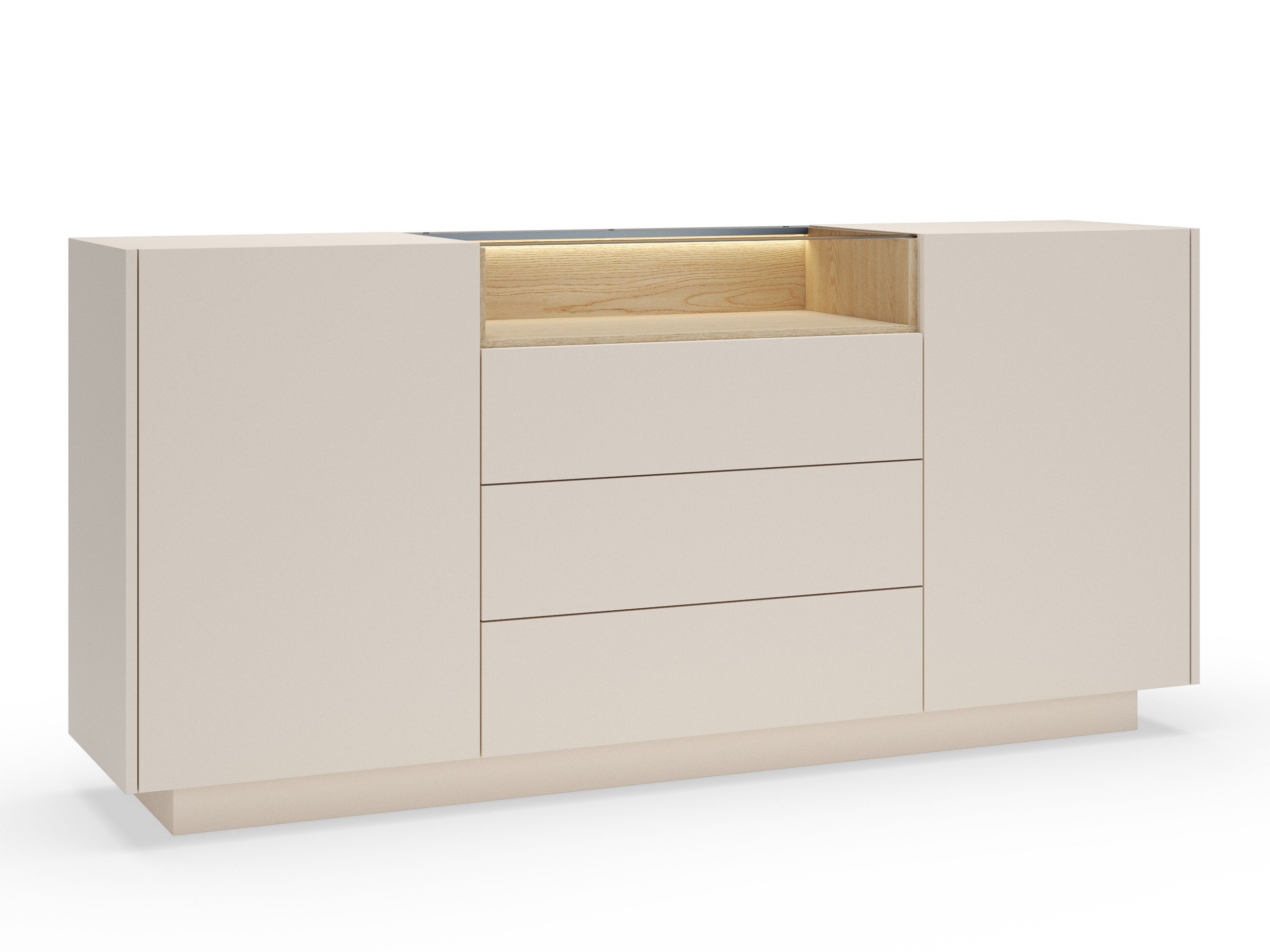 Chest of drawers Salmeli 100 (Beige)
