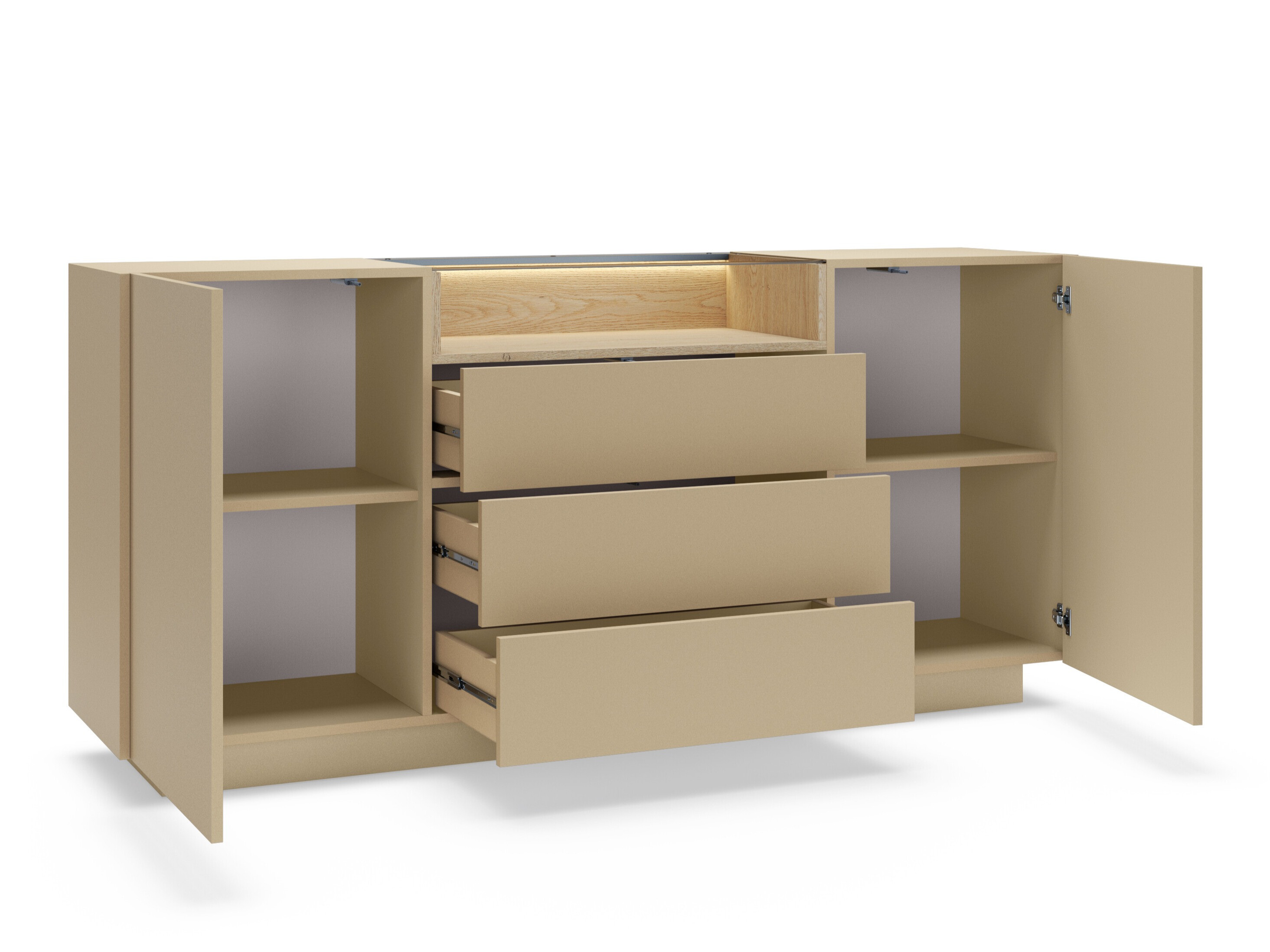 Chest of drawers Salmeli 100 (Cappuccino)