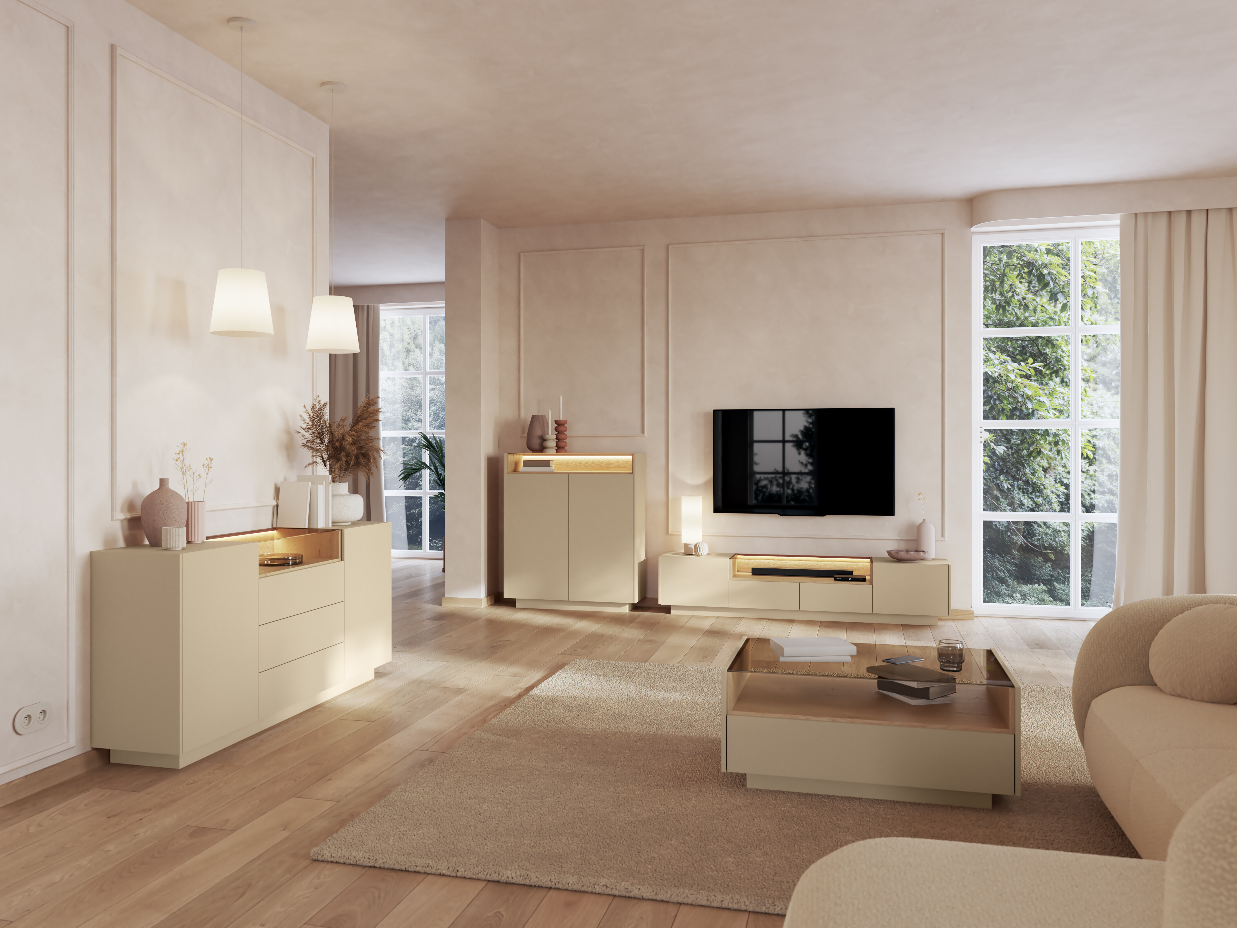Sideboard Salmeli 106 (Cappuccino)