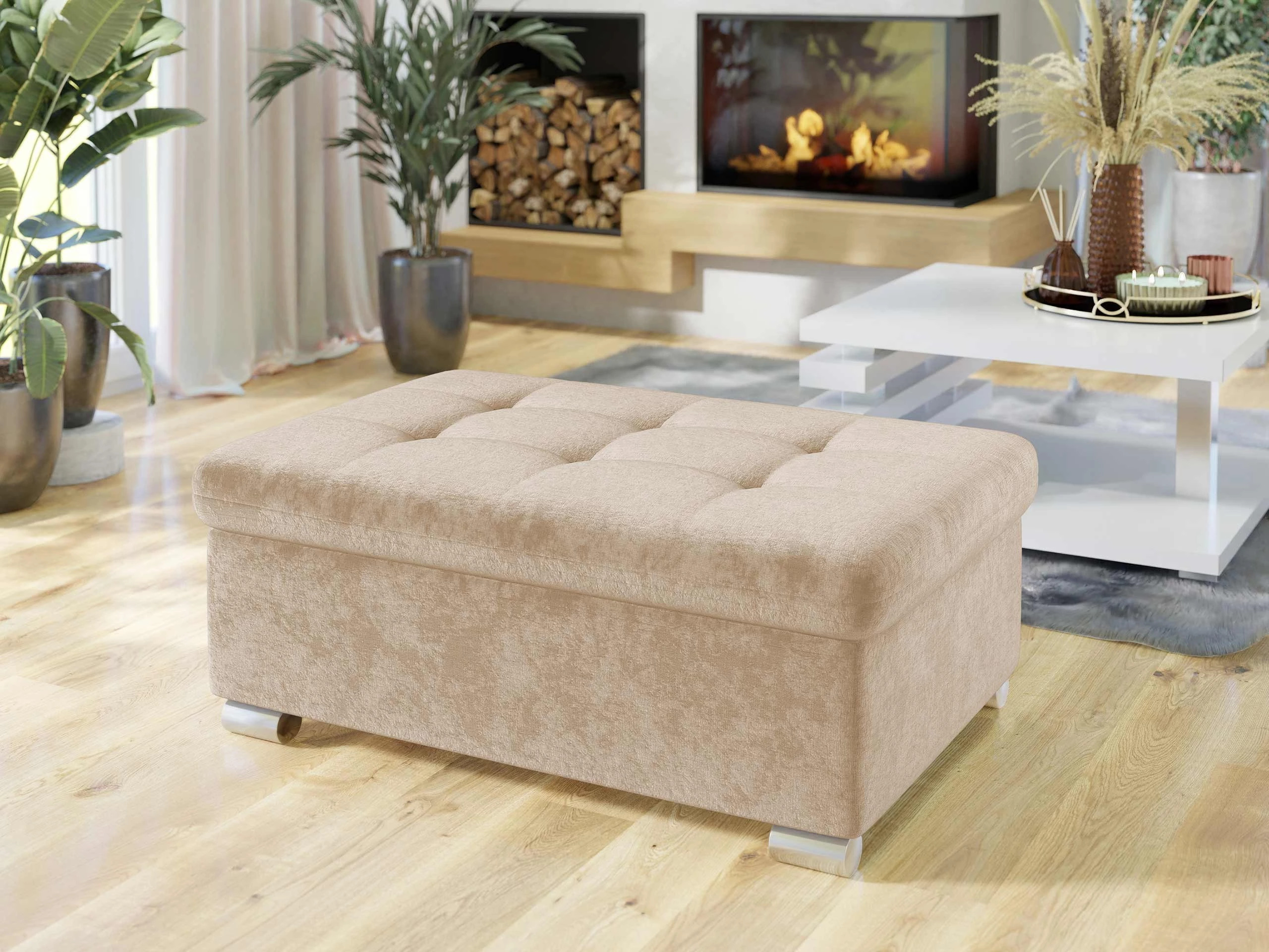 Upholstered bench Comfivo Gemma I (Clara 215.03)