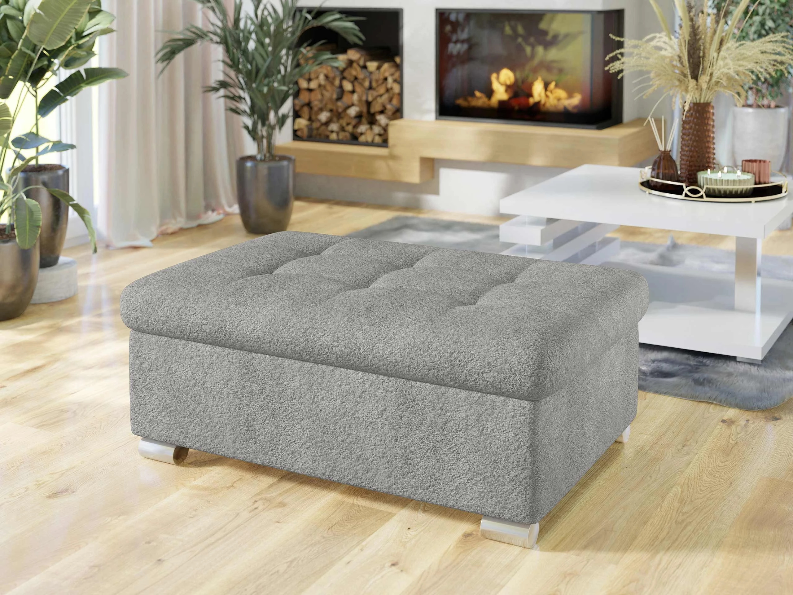 Upholstered bench Comfivo Gemma I (Coral 75)