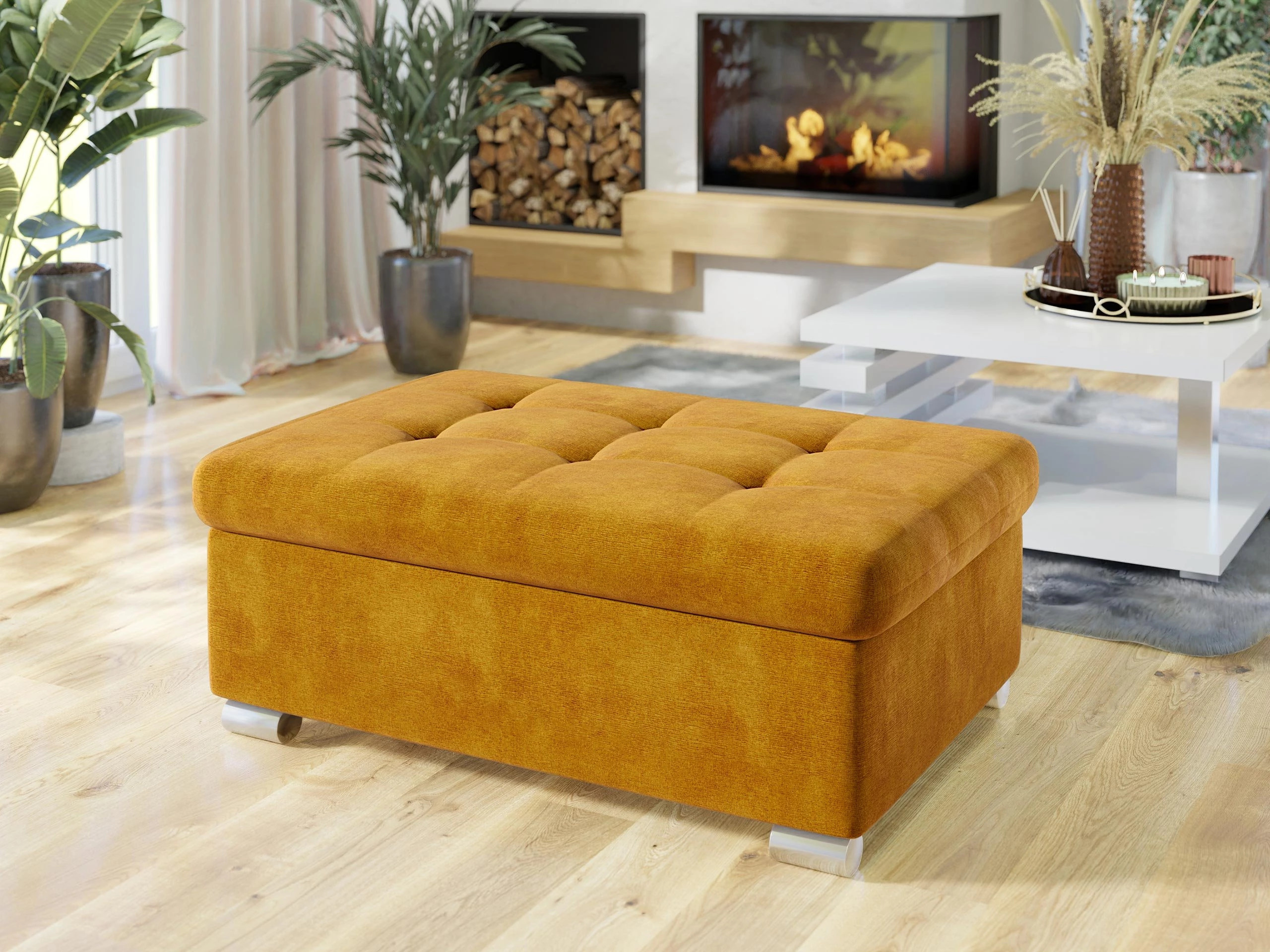 Upholstered bench Comfivo Gemma I (Wave 05)