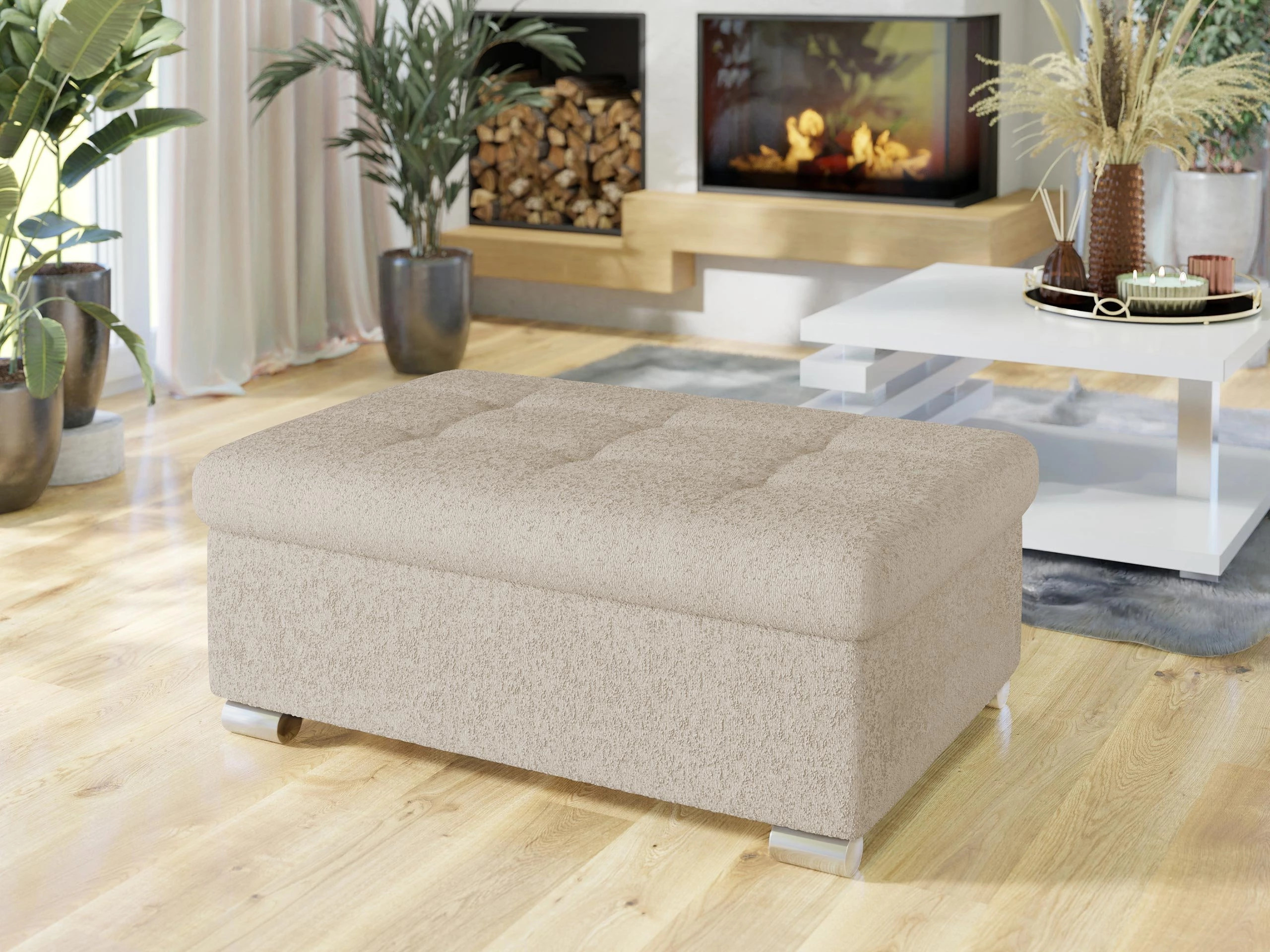Upholstered bench Comfivo Gemma I (Baloo 2074)
