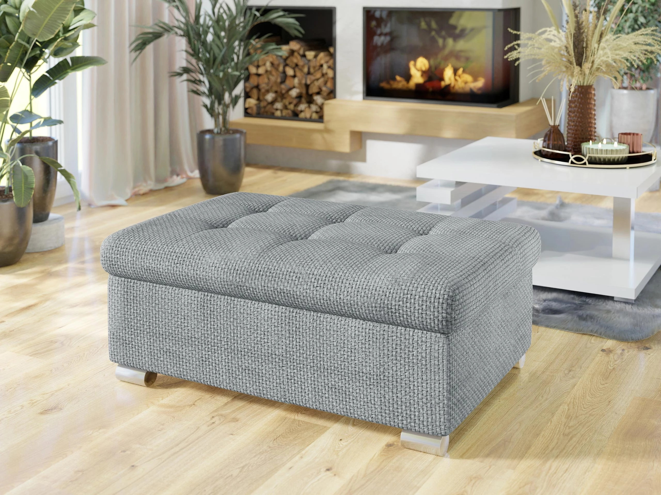 Upholstered bench Comfivo Gemma I (Flow 17)