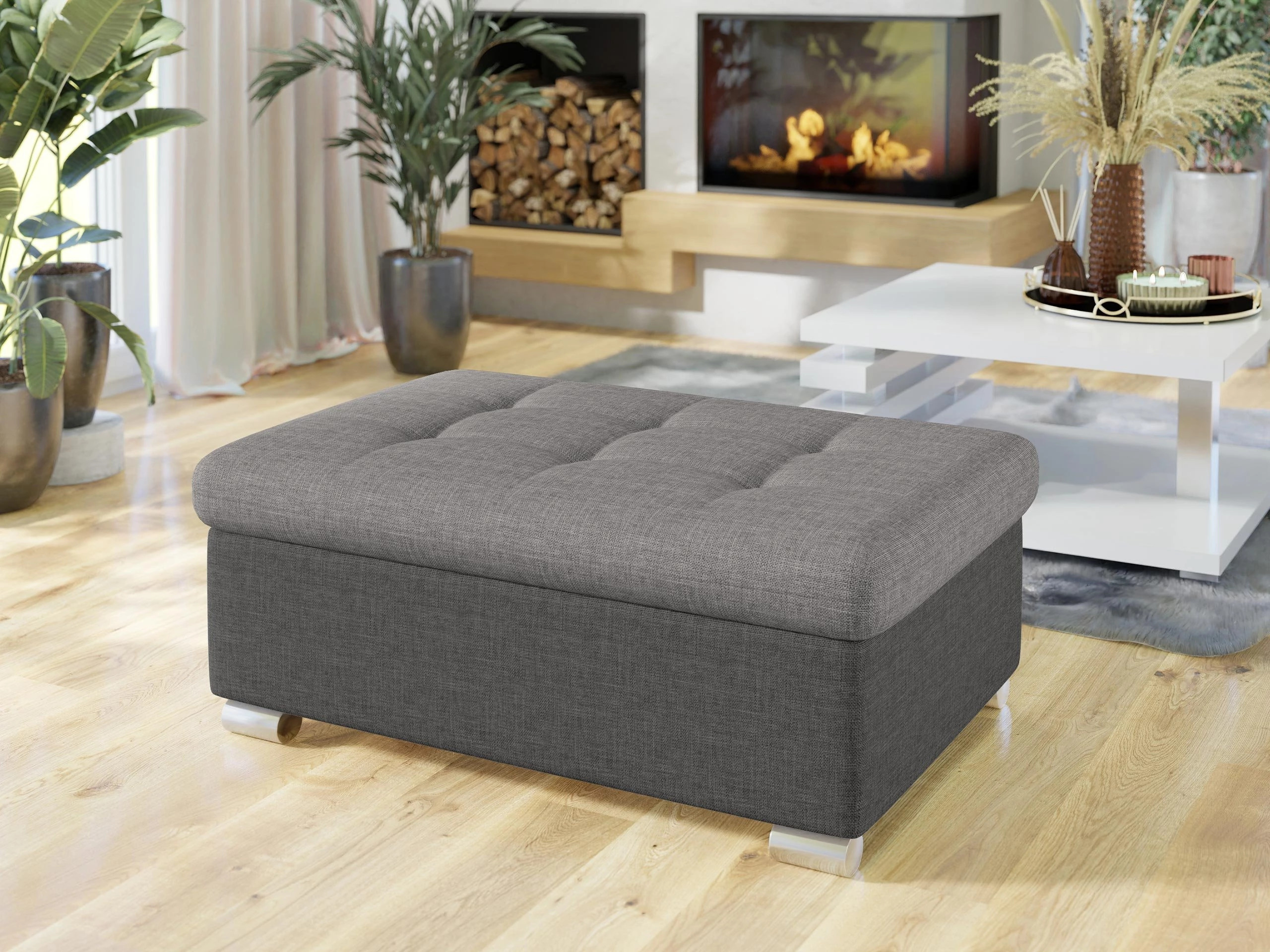 Upholstered bench Comfivo Gemma I (Lux 06 + Lux 05)