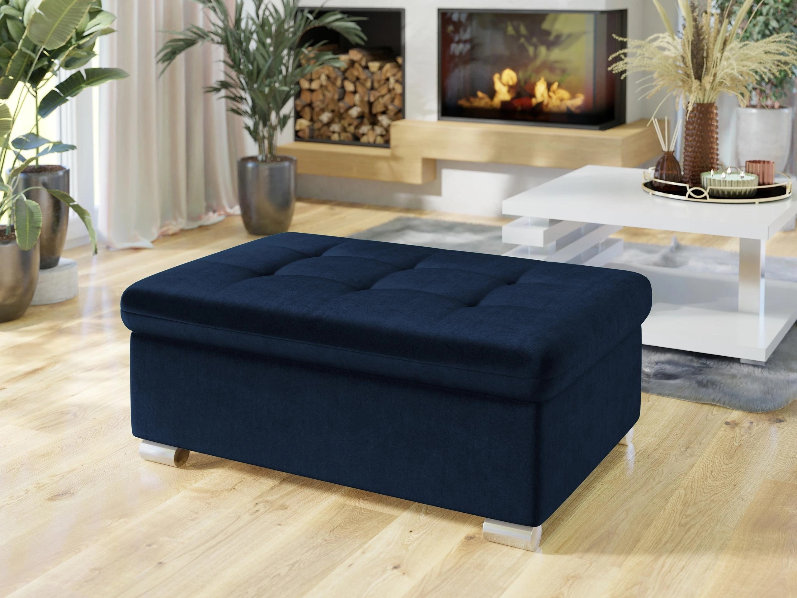 Upholstered bench Comfivo Gemma I (Magic Velvet 2216)