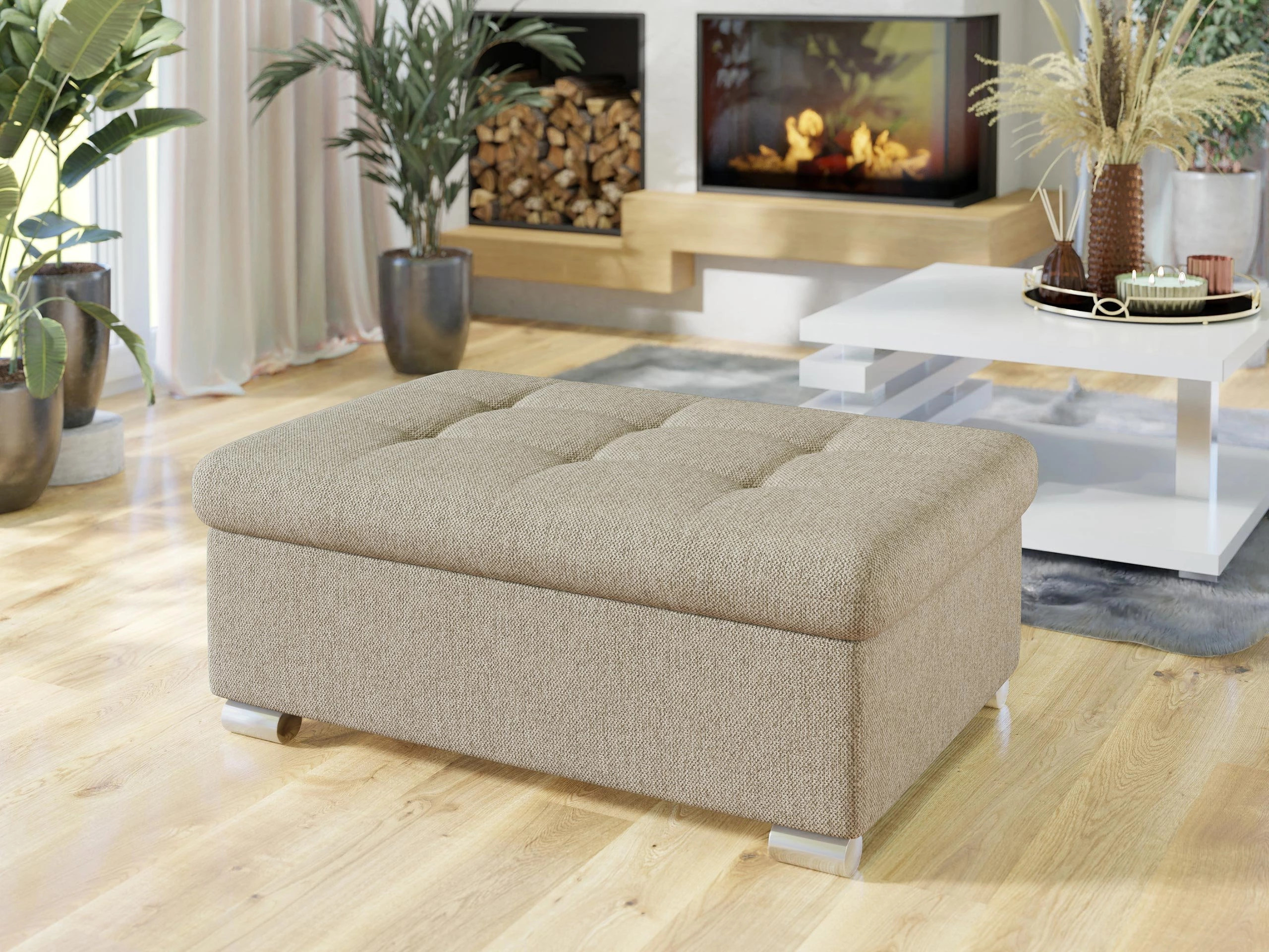 Upholstered bench Comfivo Gemma I (Matana 17)