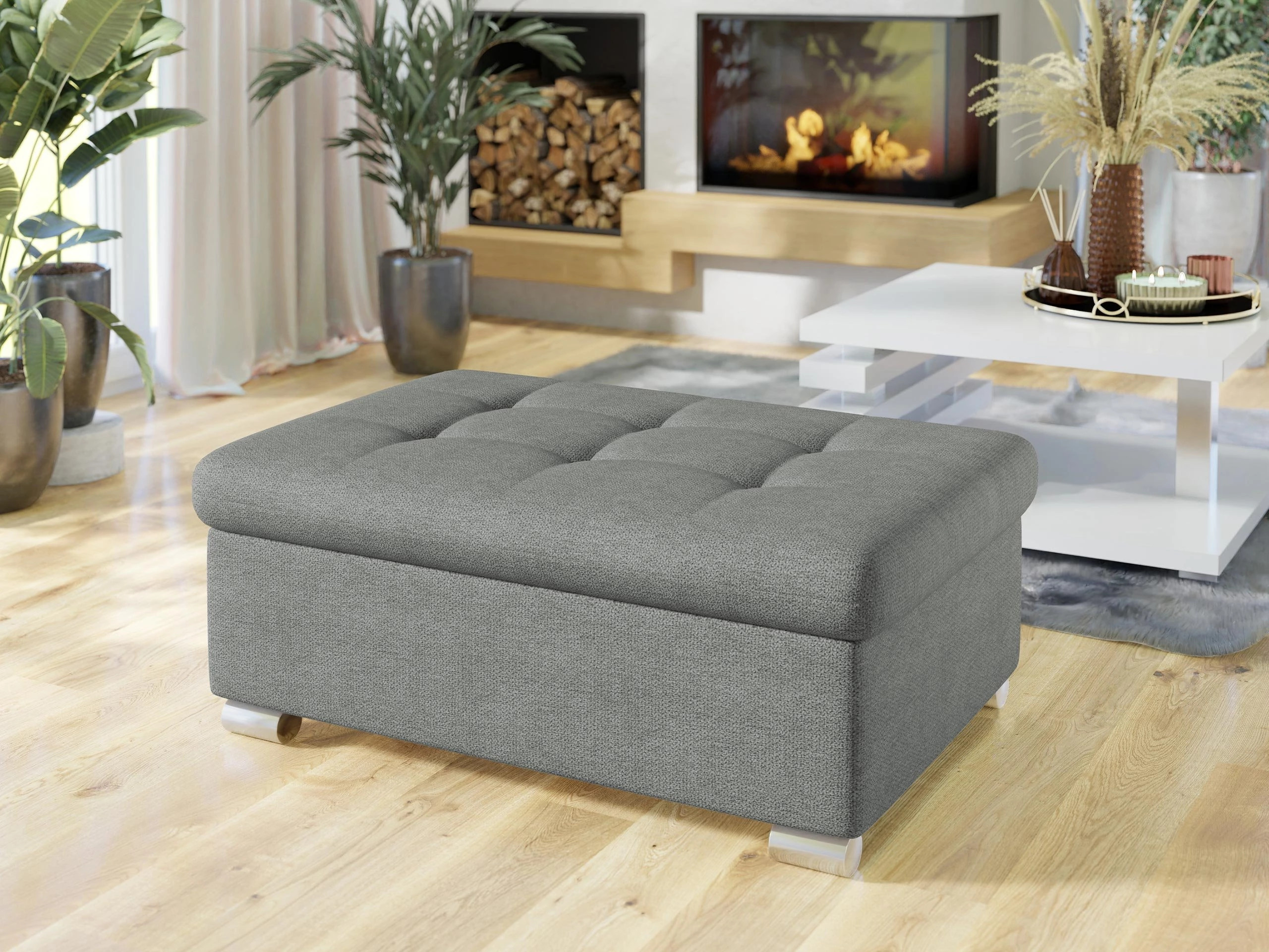 Upholstered bench Comfivo Gemma I (Rico 12)