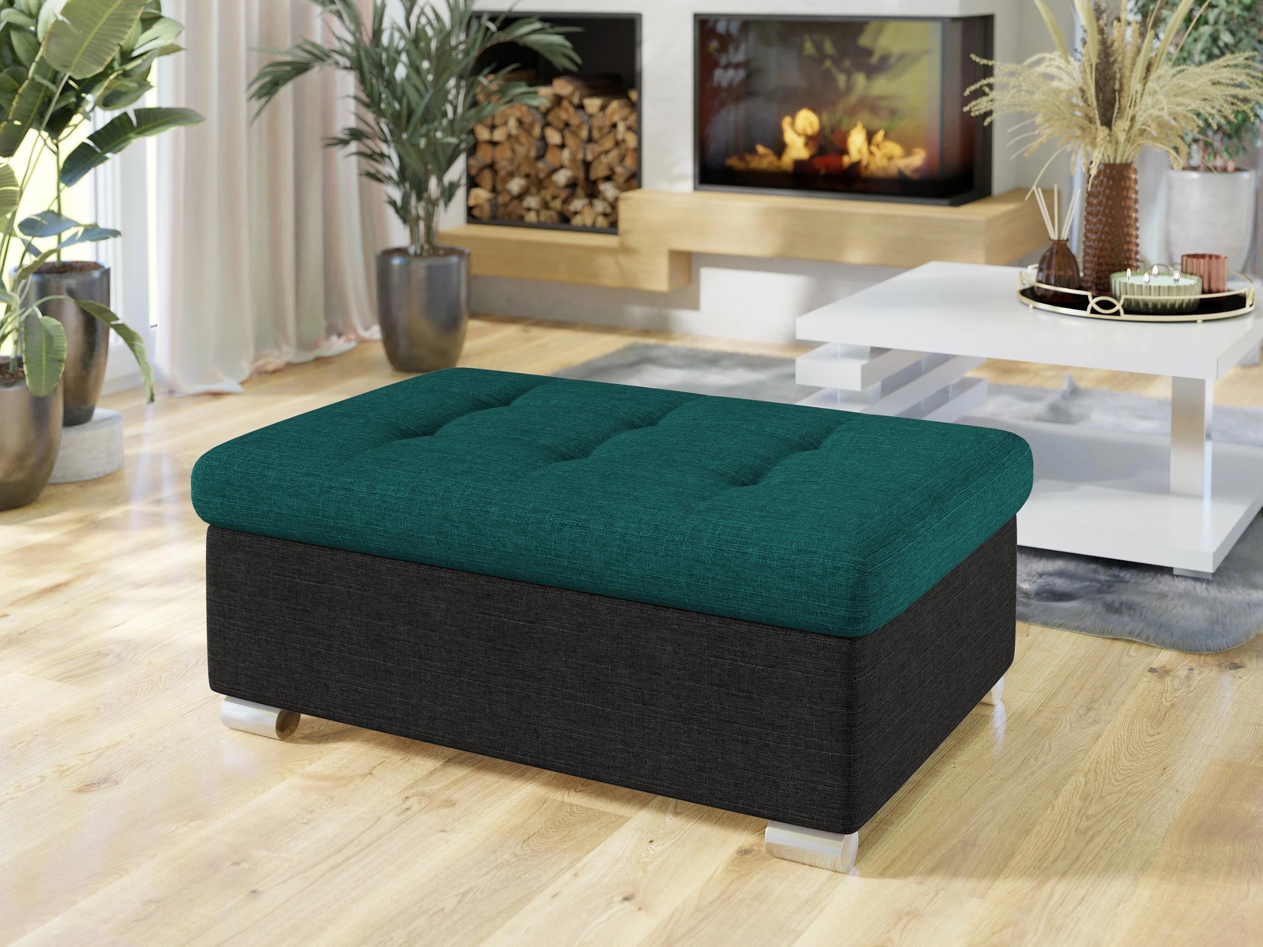 Upholstered bench Comfivo Gemma I (Soul 20 + Soul 13)