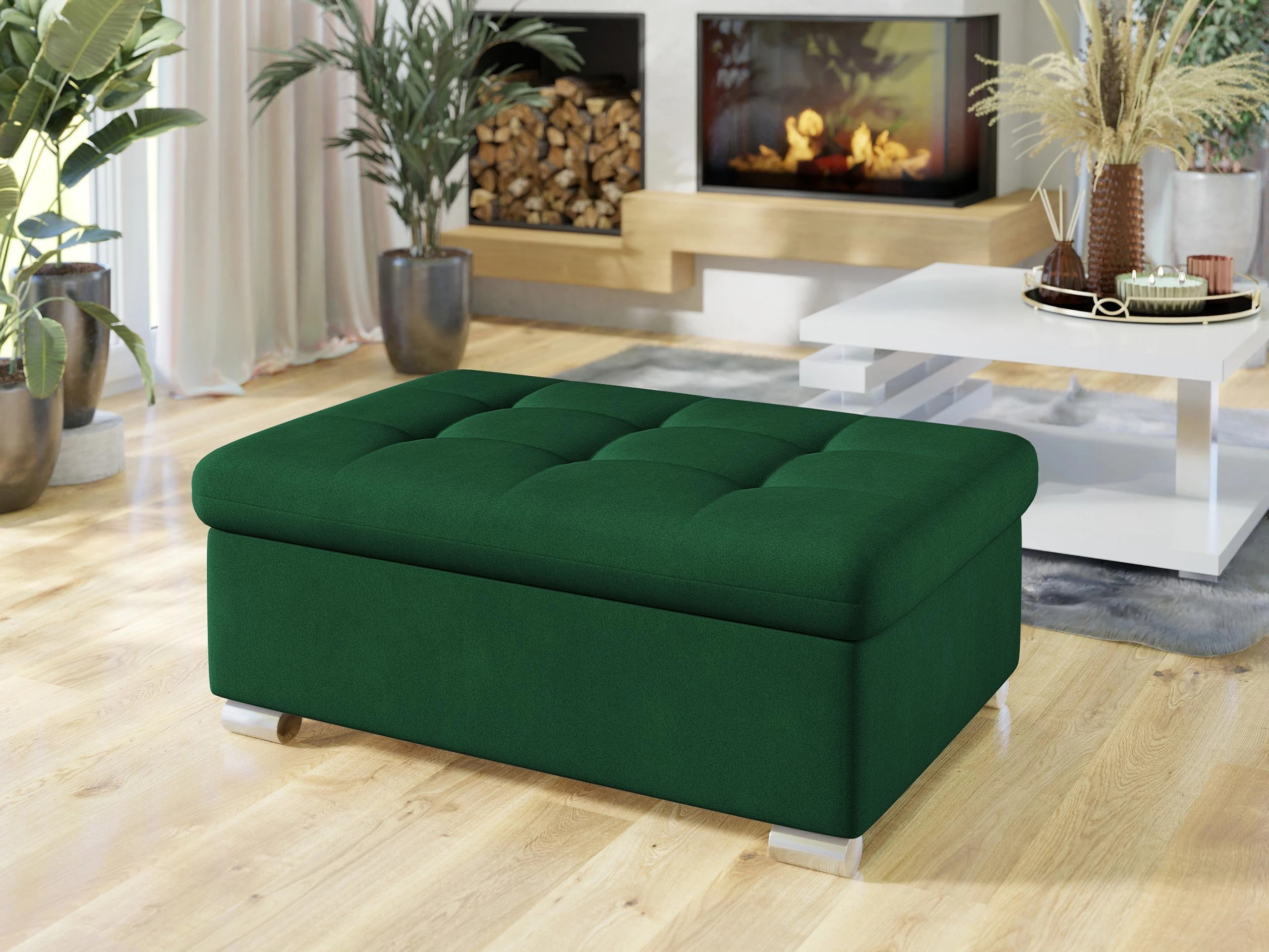 Upholstered bench Comfivo Gemma I (Uttario Velvet 2951)