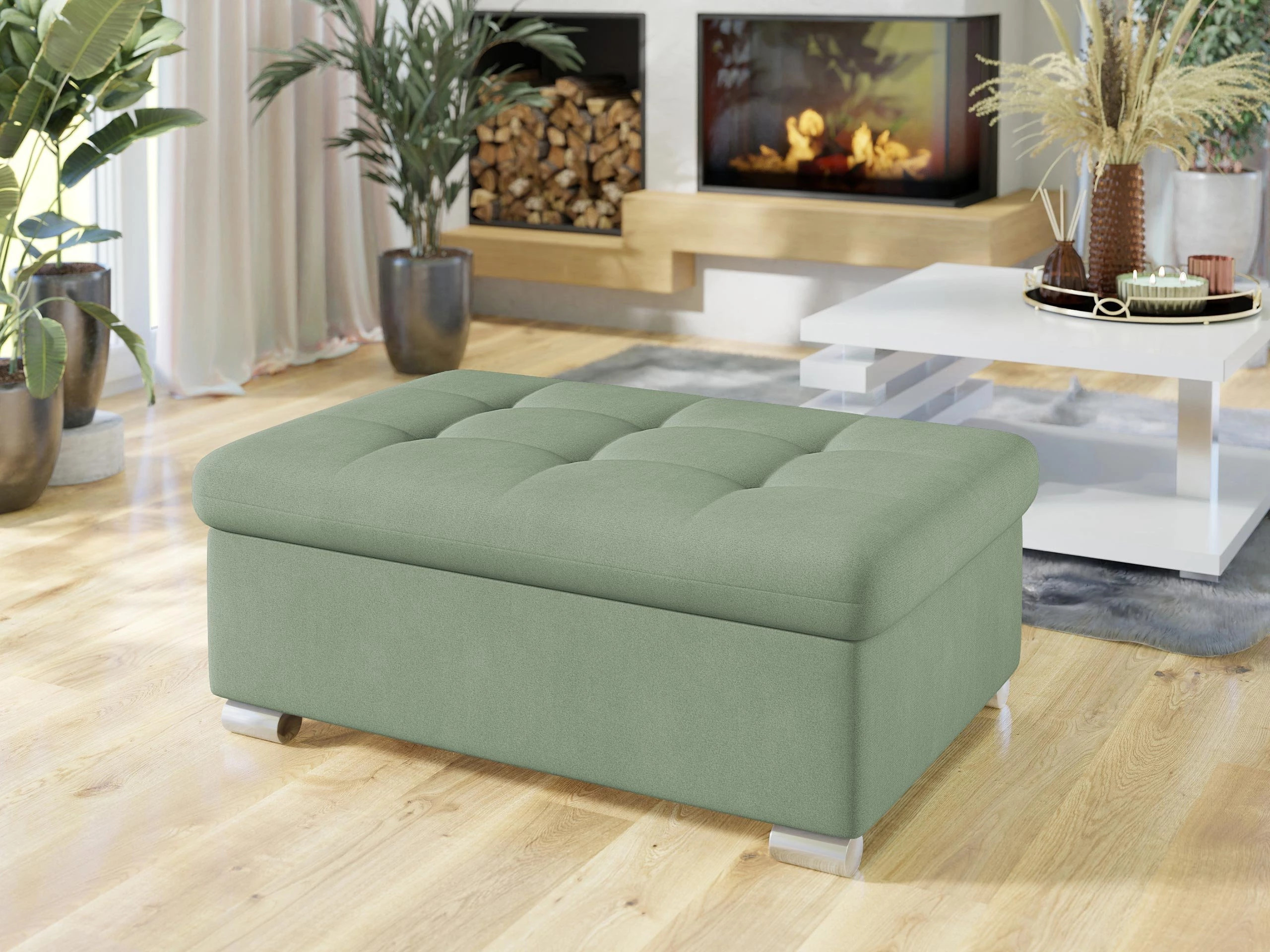 Upholstered bench Comfivo Gemma I (Uttario Velvet 2954)