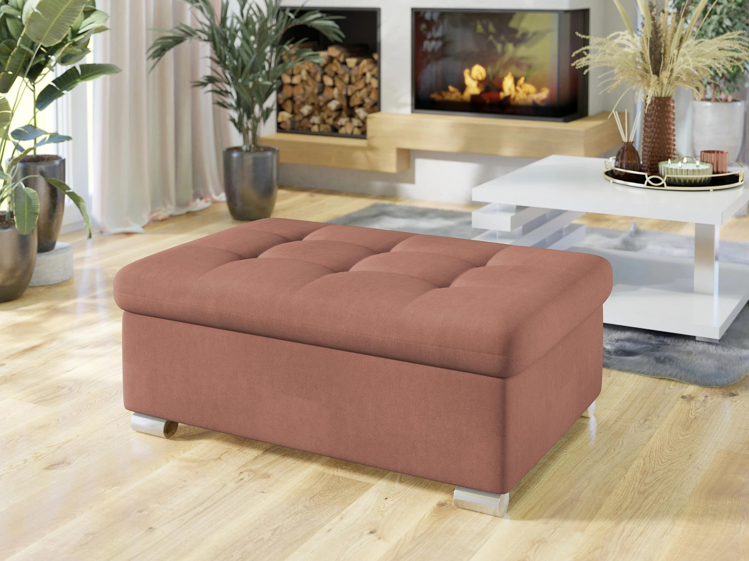 Upholstered bench Comfivo Gemma I (Uttario Velvet 2955)