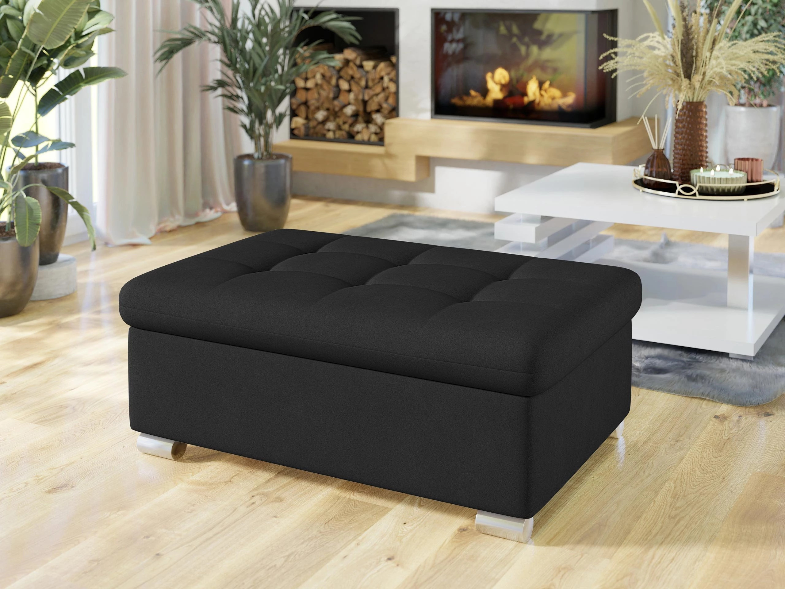 Upholstered bench Comfivo Gemma I (Uttario Velvet 2980)