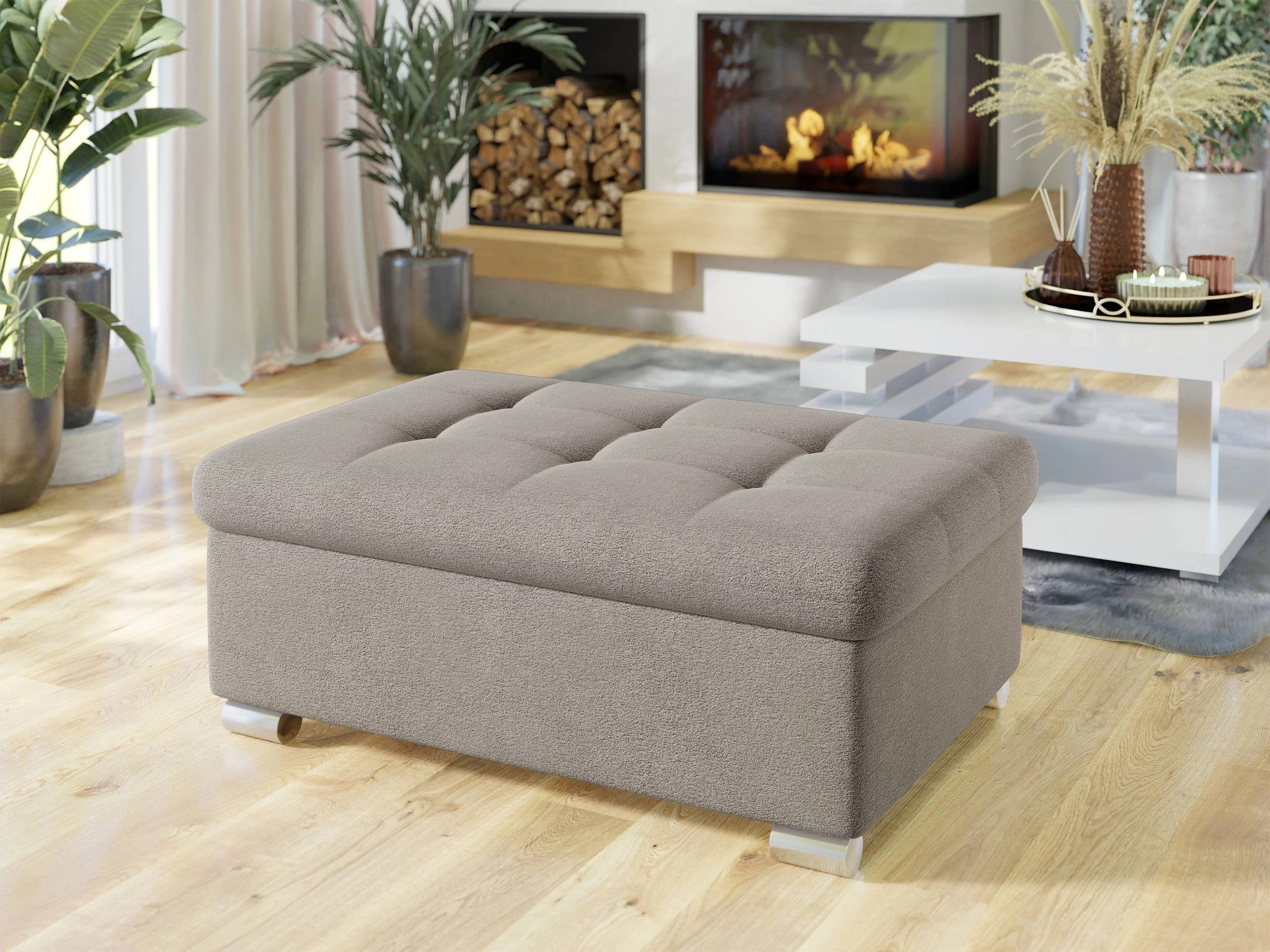 Upholstered bench Comfivo Gemma I (Velo 622)