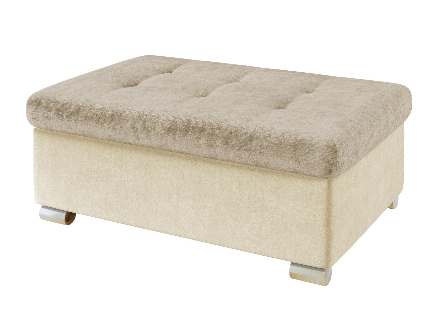 Upholstered bench Comfivo Gemma I (Velvet 2250 + Miu 2041)