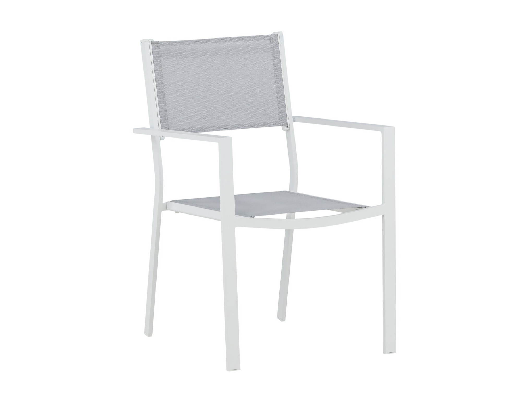 Outdoor chair Dallas 746 (White + Grey)