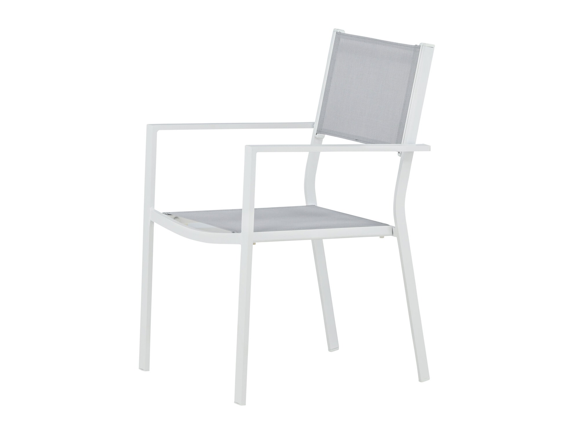 Outdoor chair Dallas 746 (White + Grey)