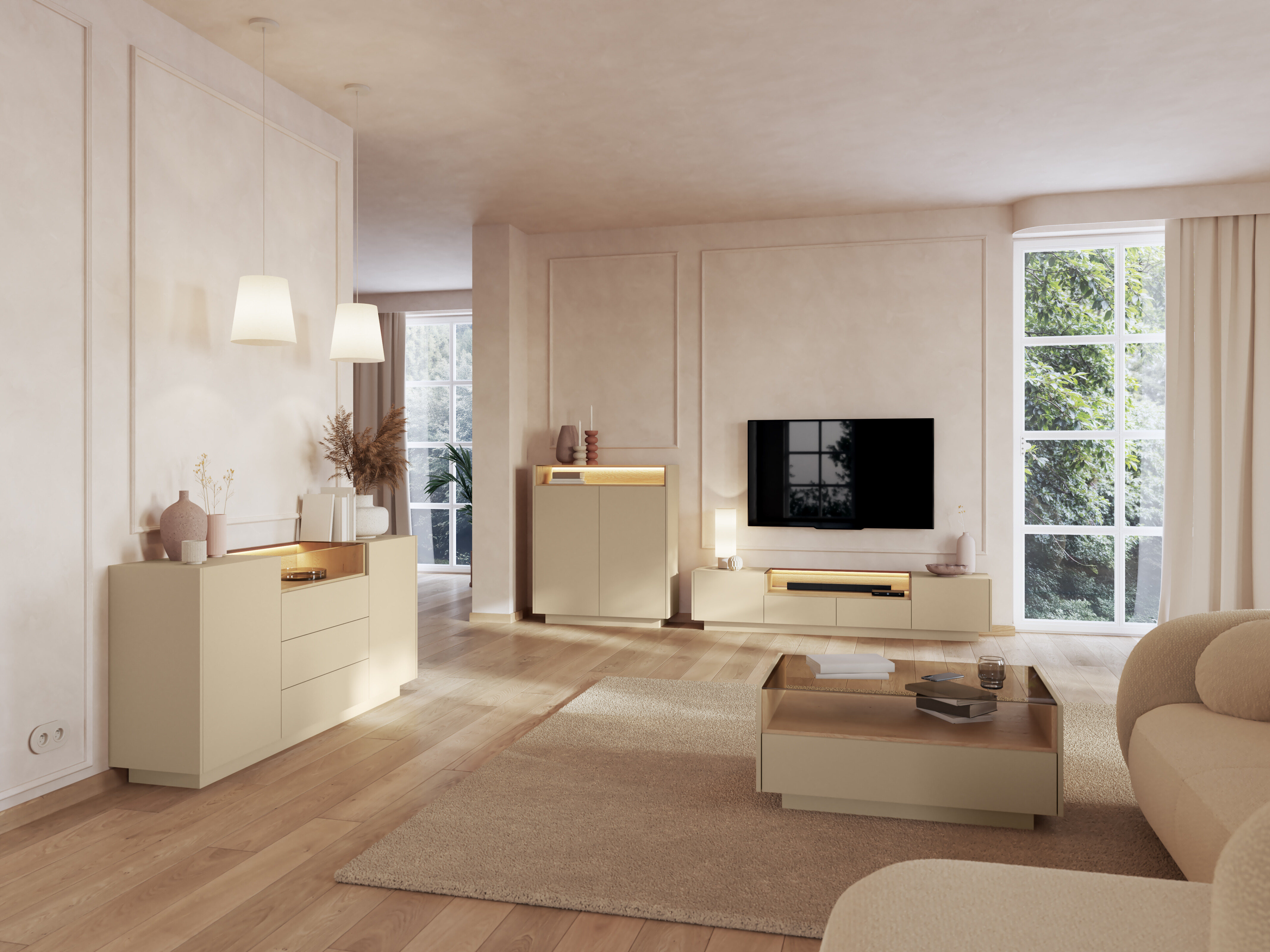 Sideboard Salmeli 105 (Cappuccino)