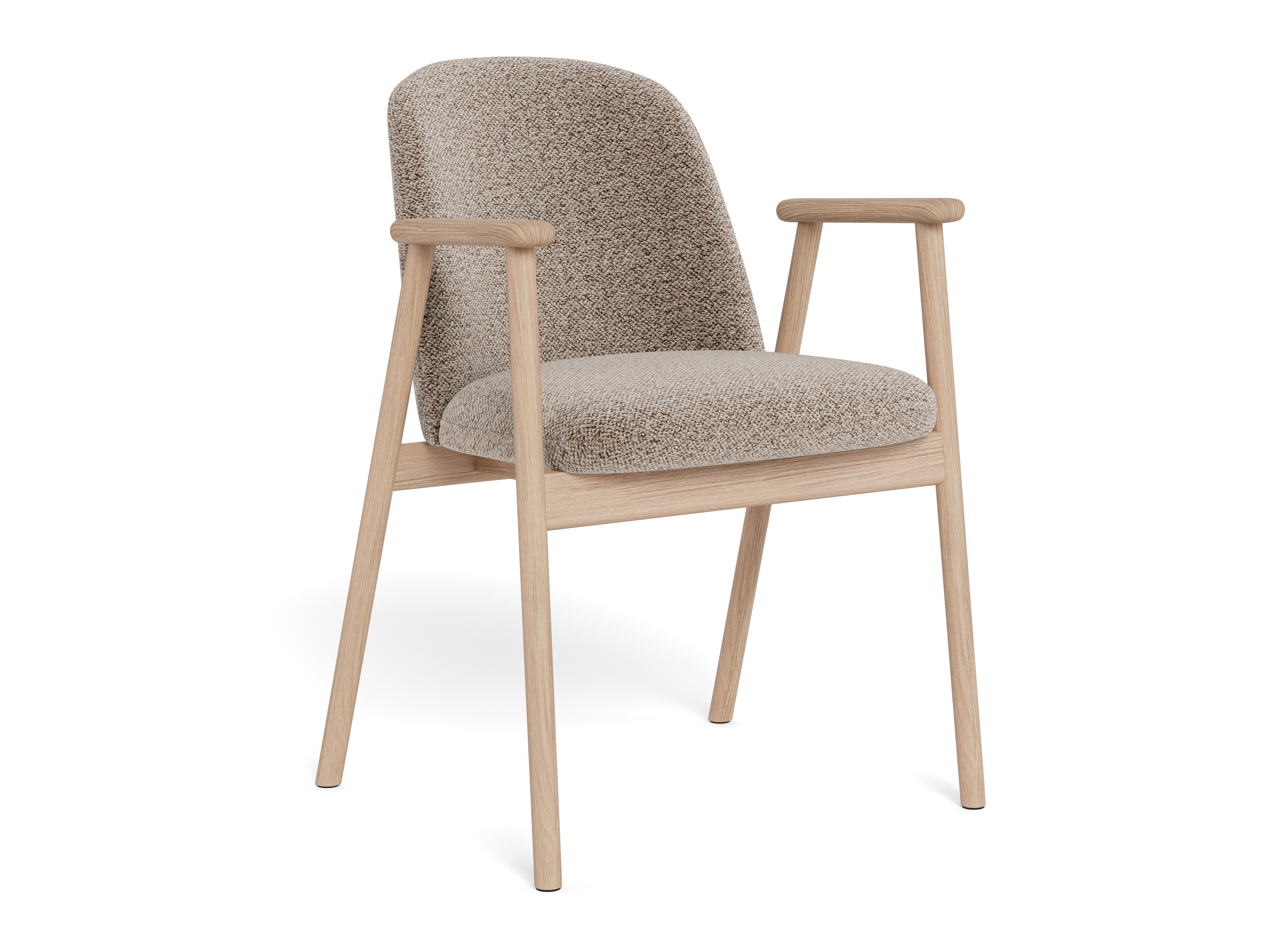 Chair Norsica 890 (Beige + Light wood)