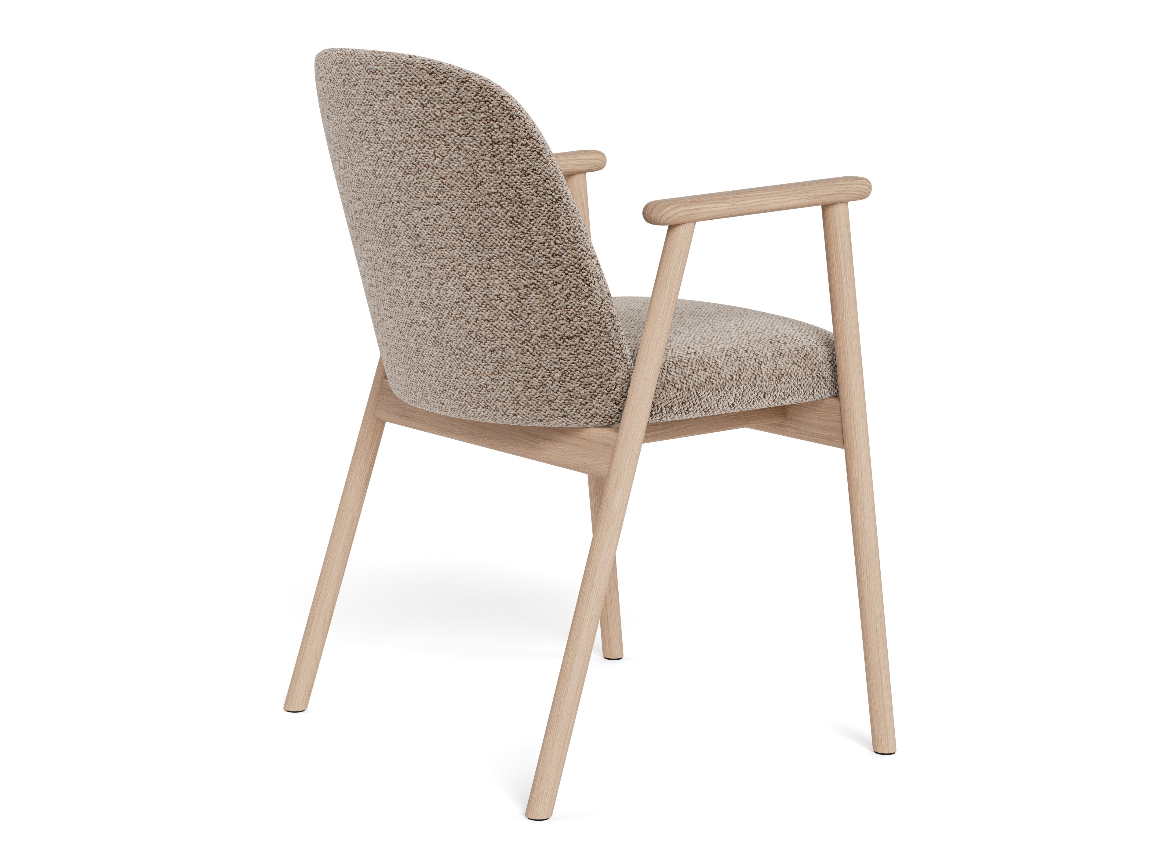 Chair Norsica 890 (Beige + Light wood)