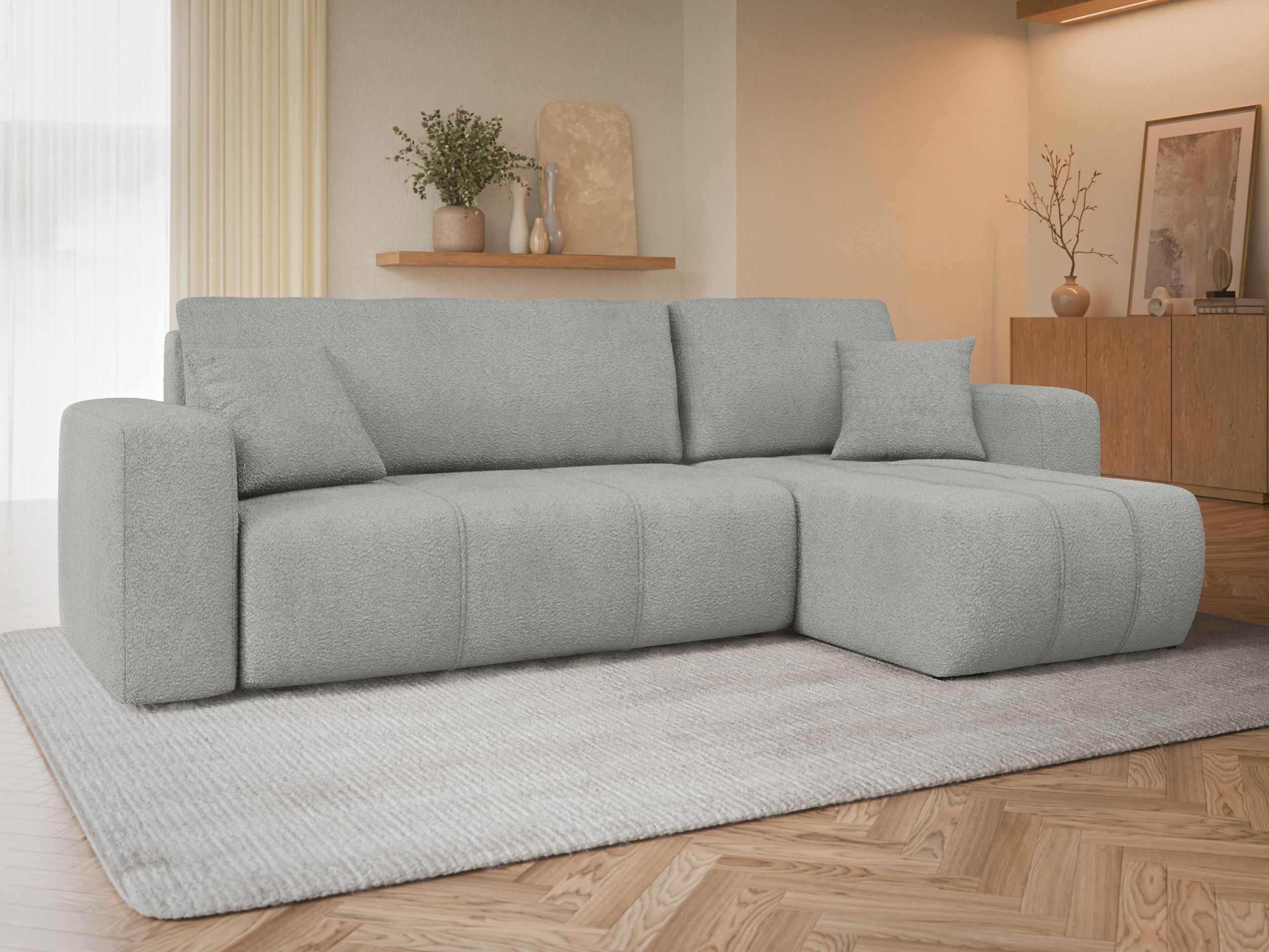 Corner sofa Comfivo Laurus (Coral 75)