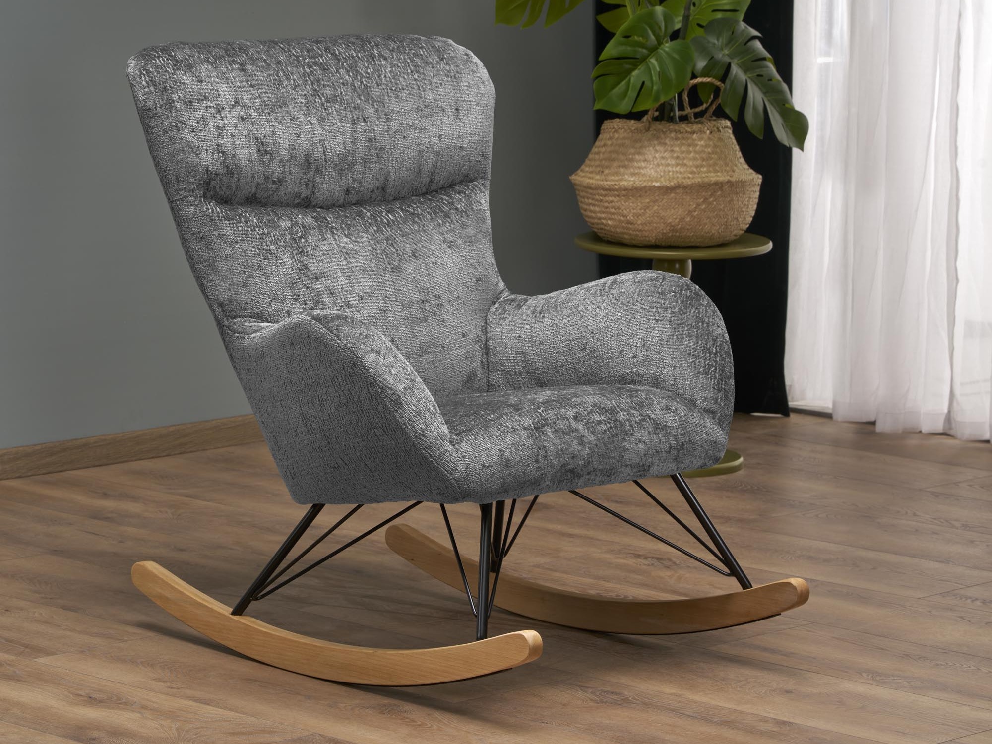 Rocking chair Houston 1594 (Grey)
