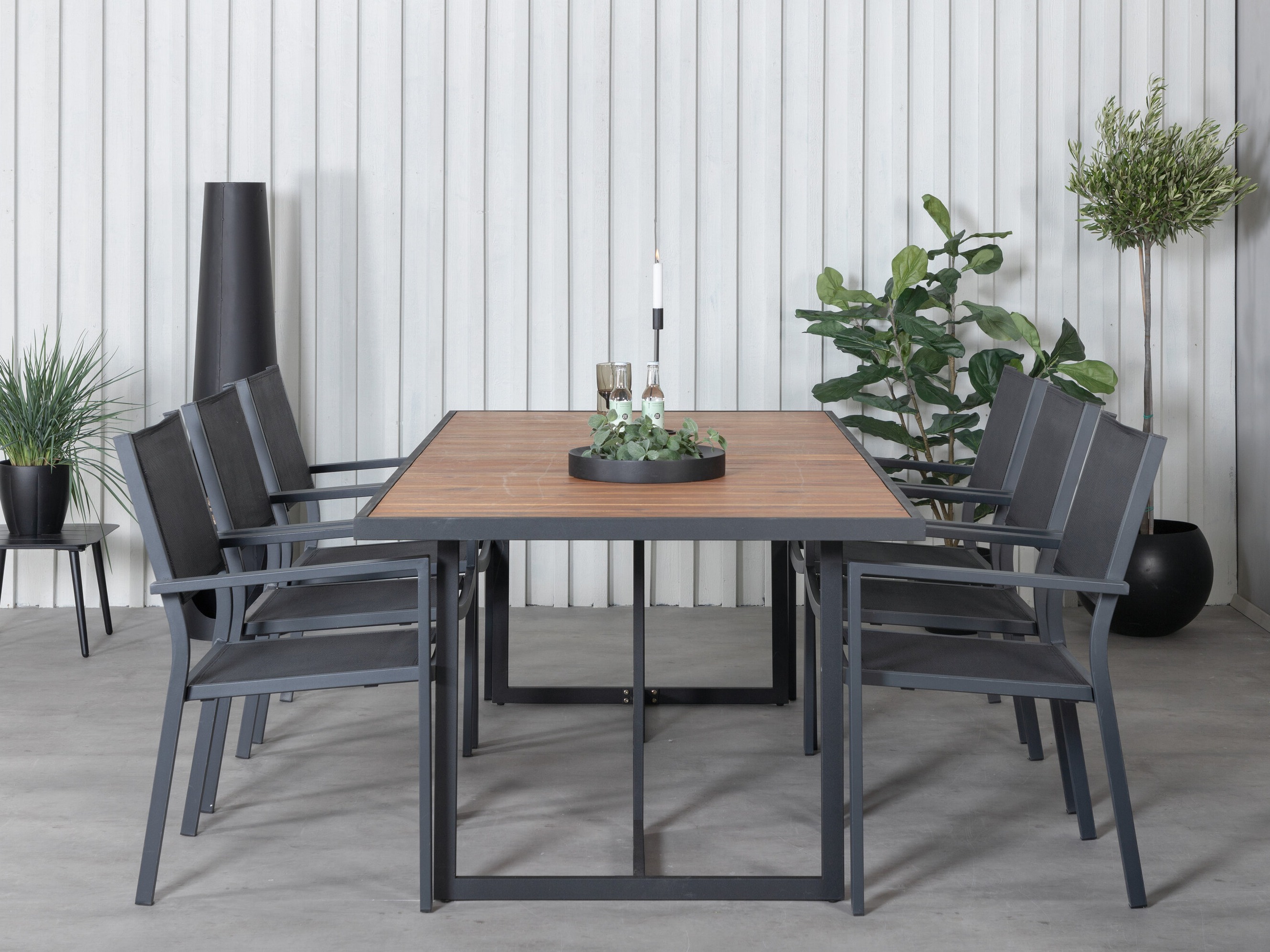 Table and chairs set Dallas 5324
