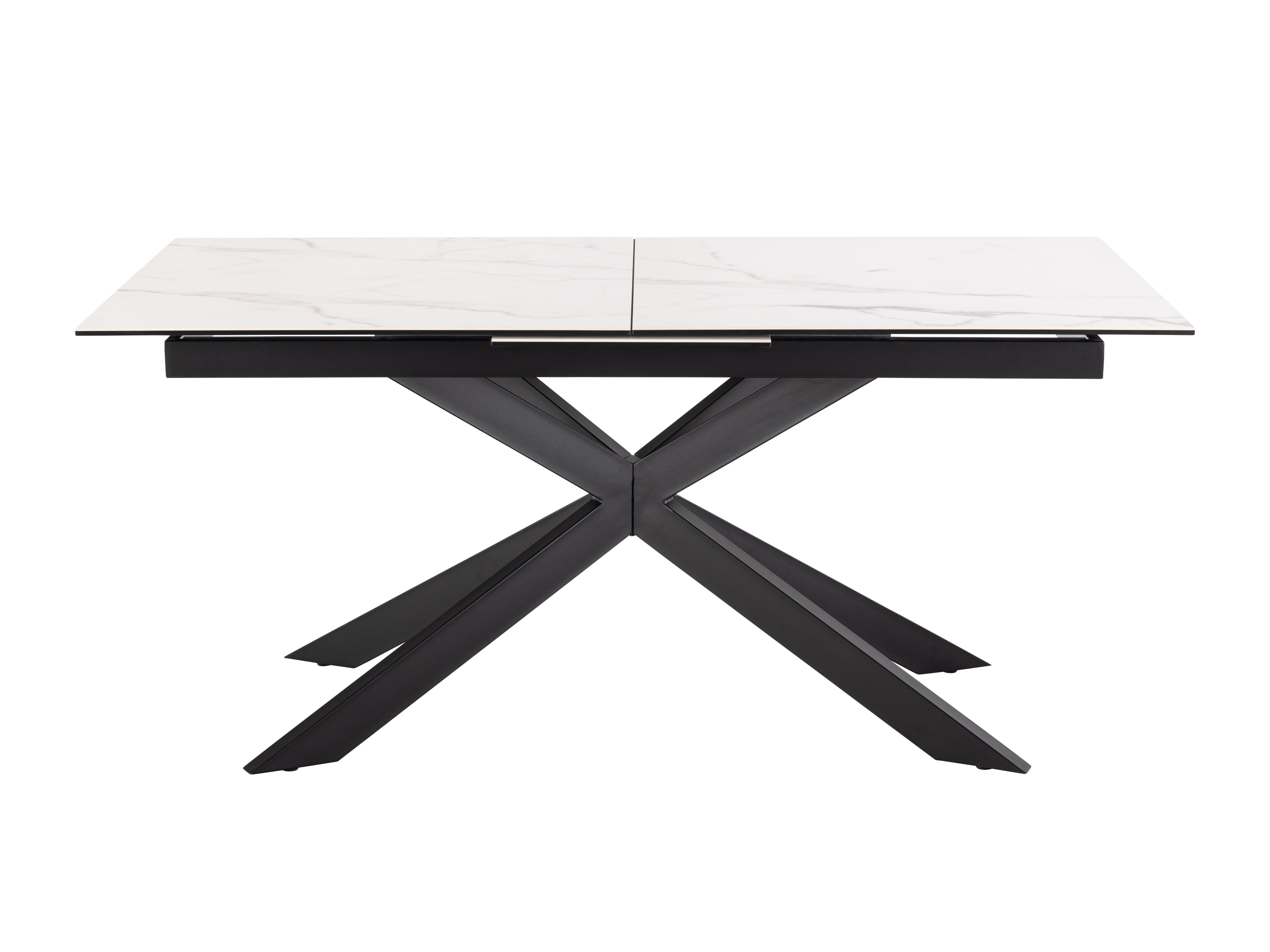 Table Norsica 685 (White marble + Black)