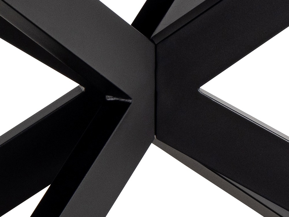 Table Norsica 685 (White marble + Black)