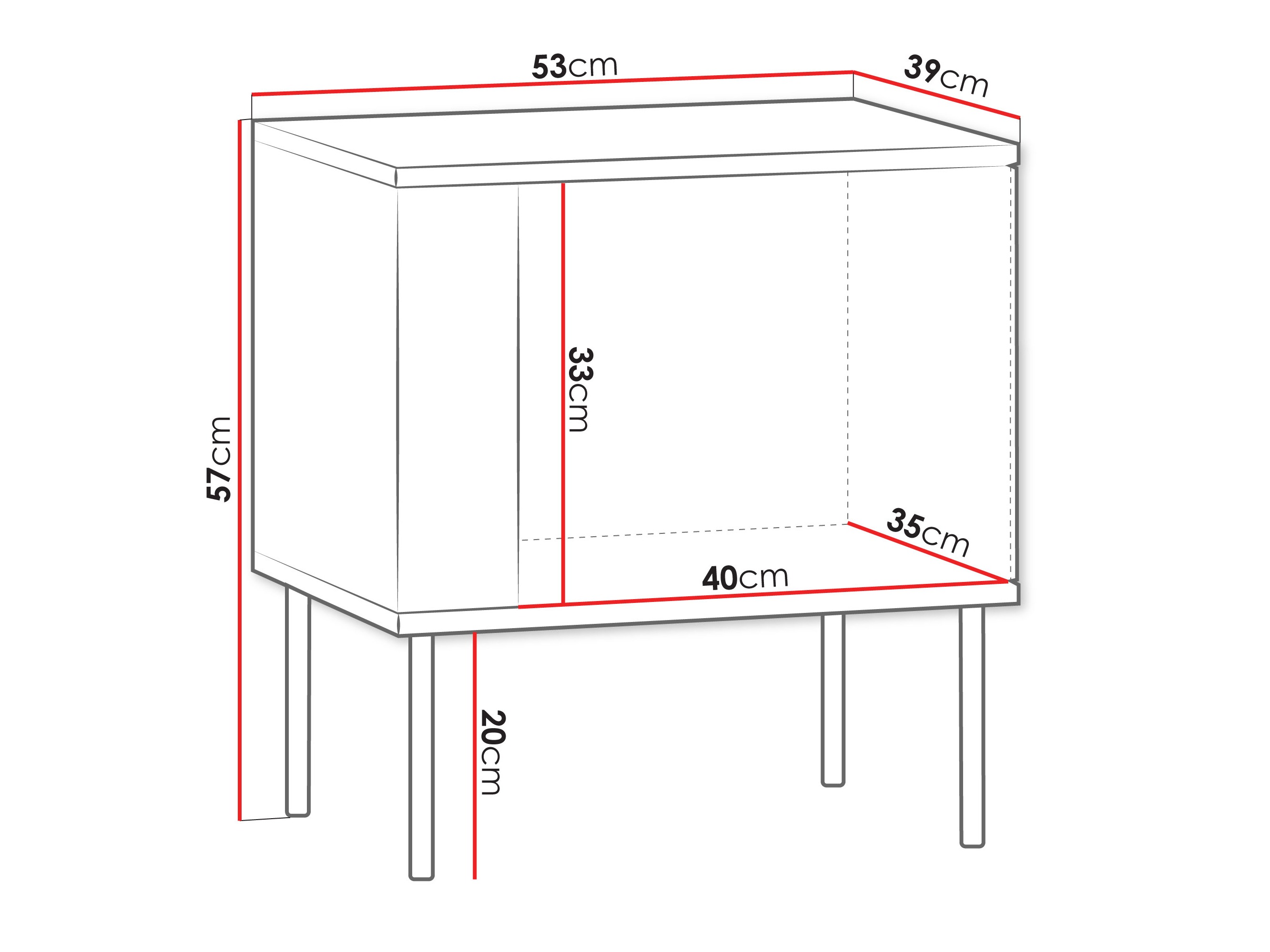 Bedside table Silves