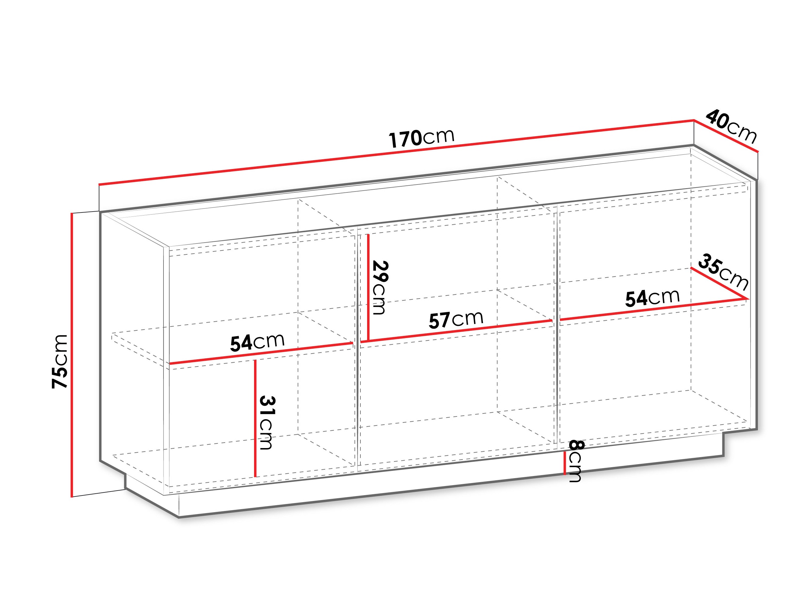 Sideboard Comfivo Pagae