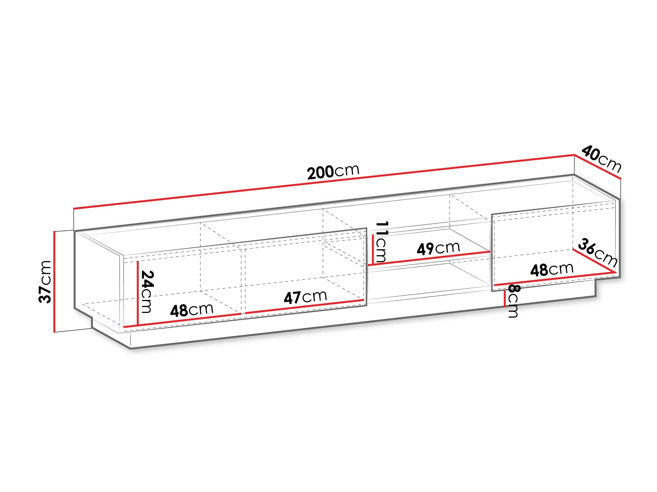 TV stand Comfivo Pagae I